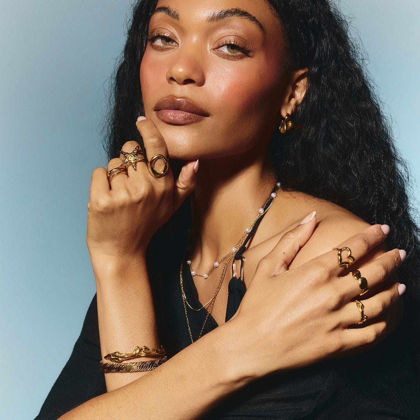 Tamara Hoop Earrings - Image 3