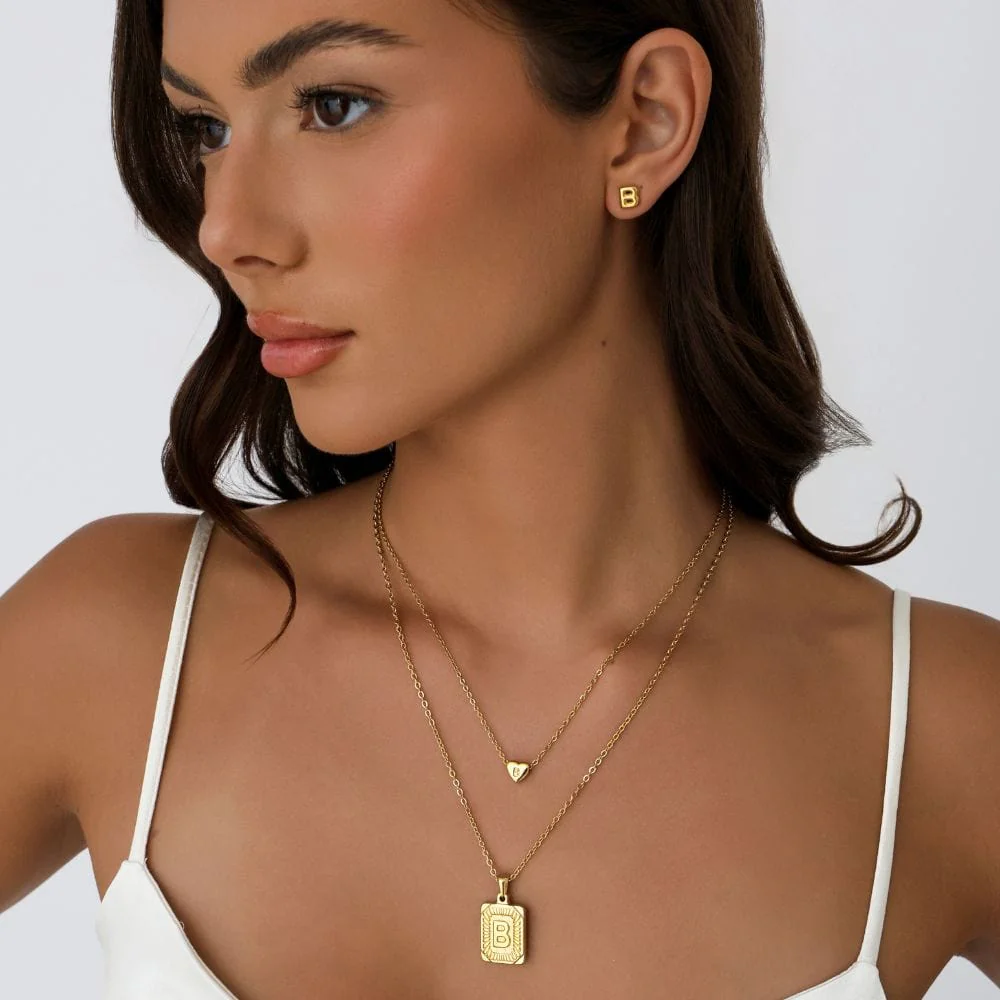 Luxe Initial Necklace - Image 11