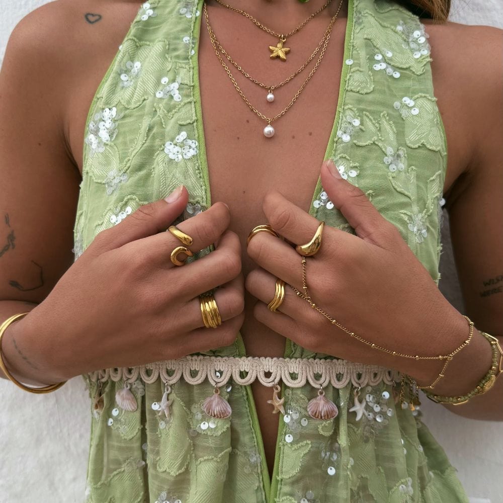 Cate Hand Chain Bracelet - Image 7