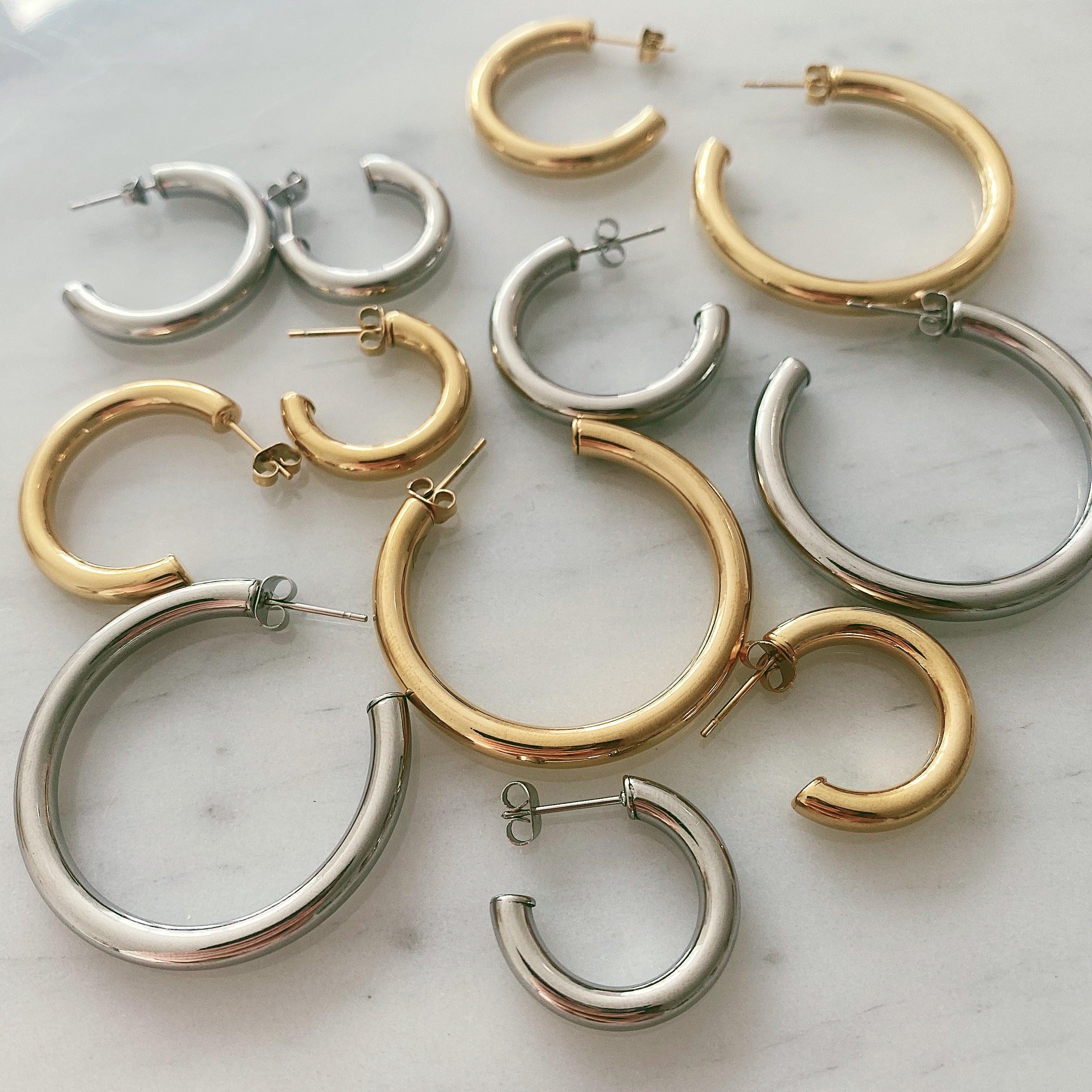 Classic Hoop Earrings - Image 16
