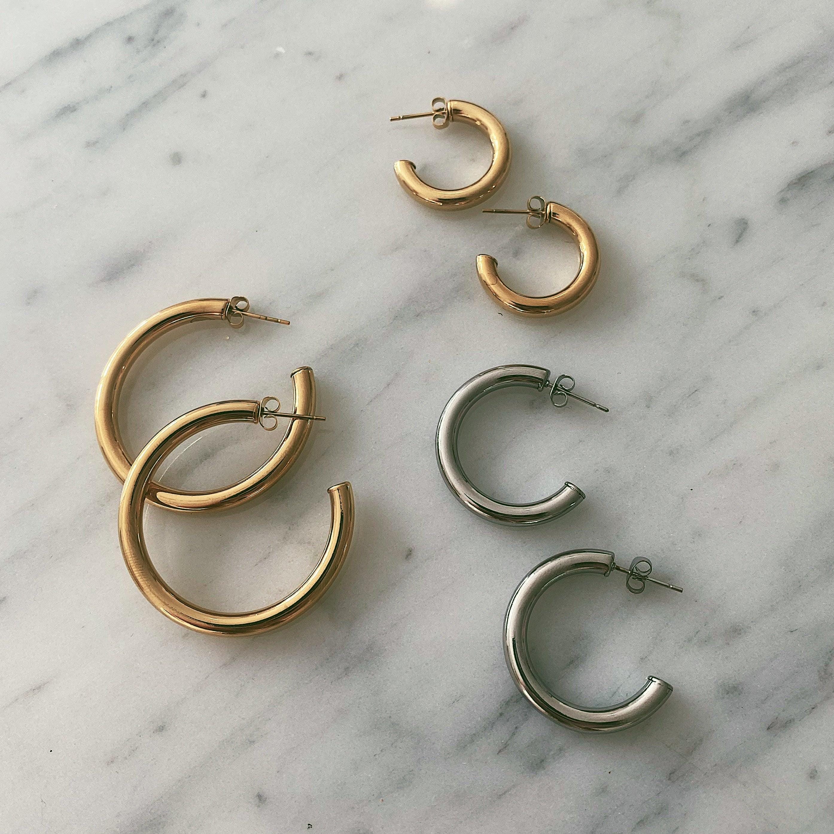 Classic Hoop Earrings - Image 17