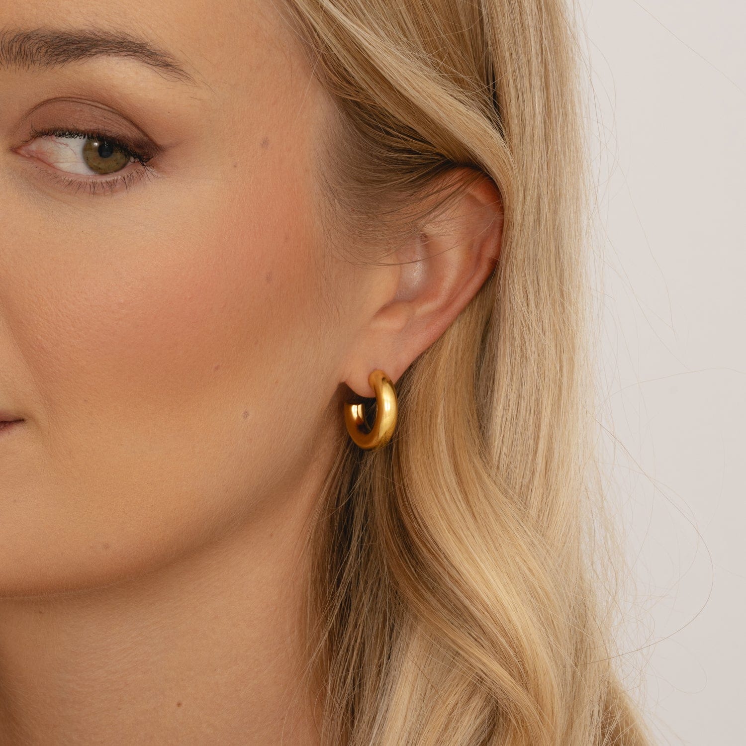 Classic Hoop Earrings - Image 4