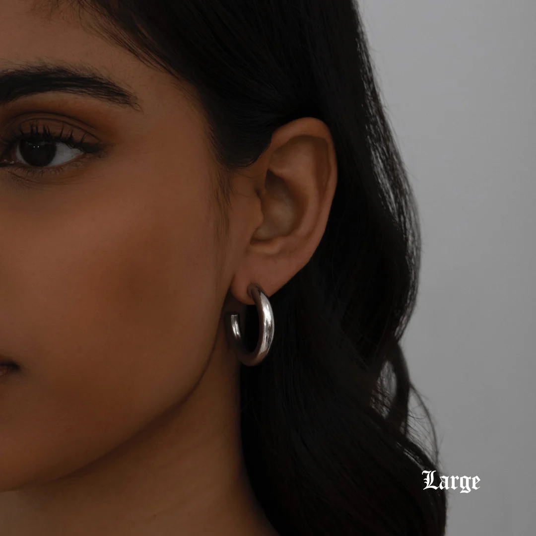 Classic Hoop Earrings - Image 8