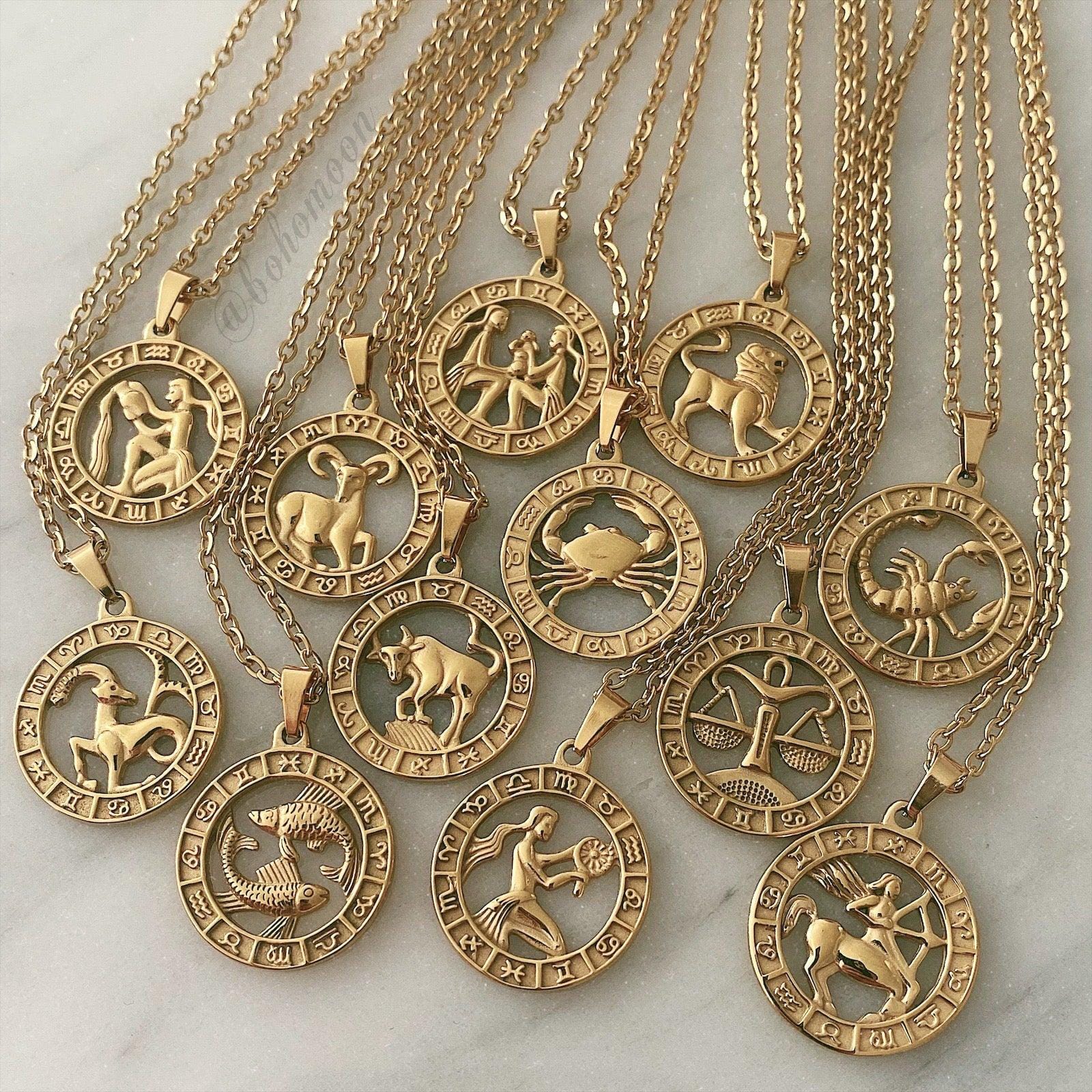 Classic Zodiac Necklace - Image 5