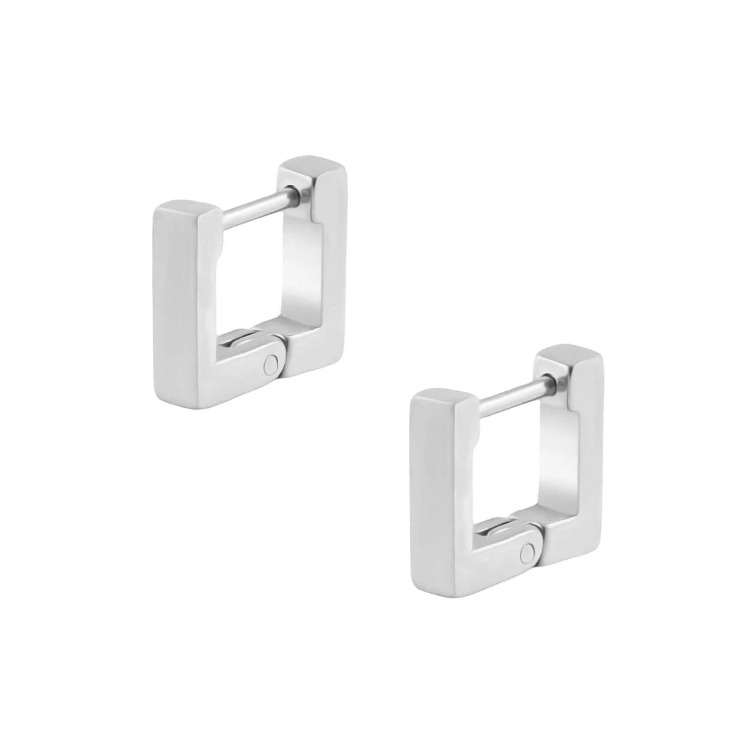 Cubic Hoop Earrings - Image 4