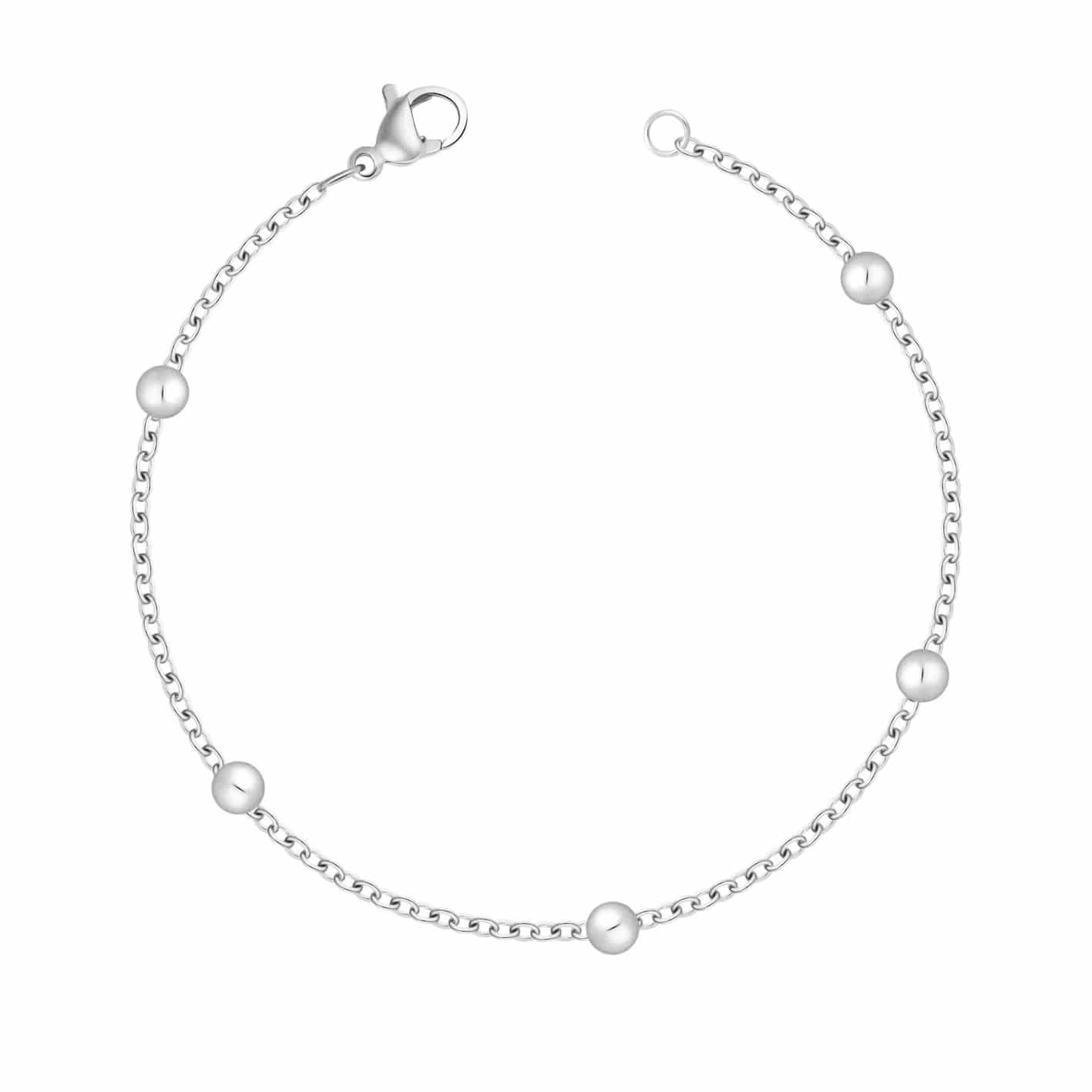 Dainty Ball Bracelet - Image 10