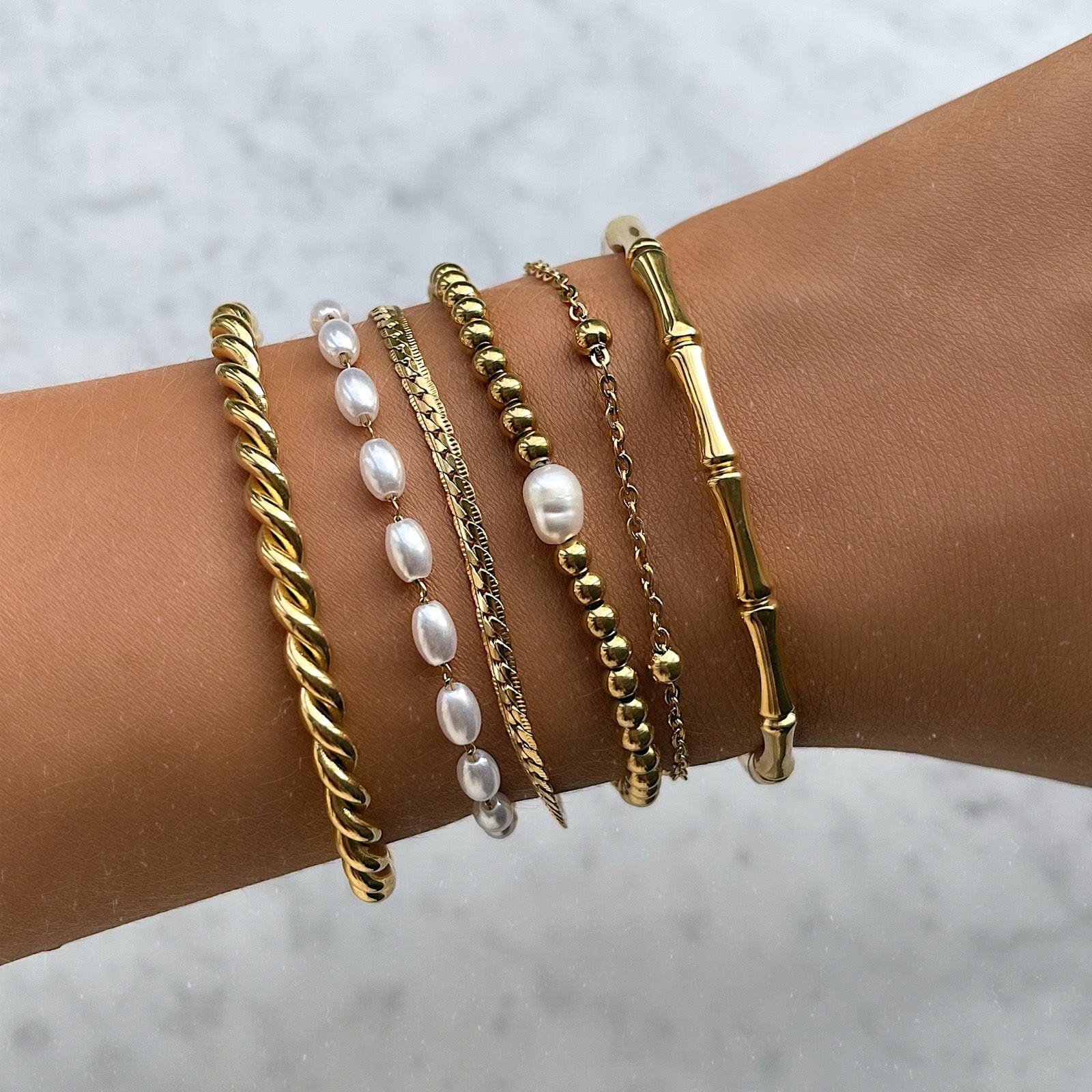 Dainty Ball Bracelet - Image 5
