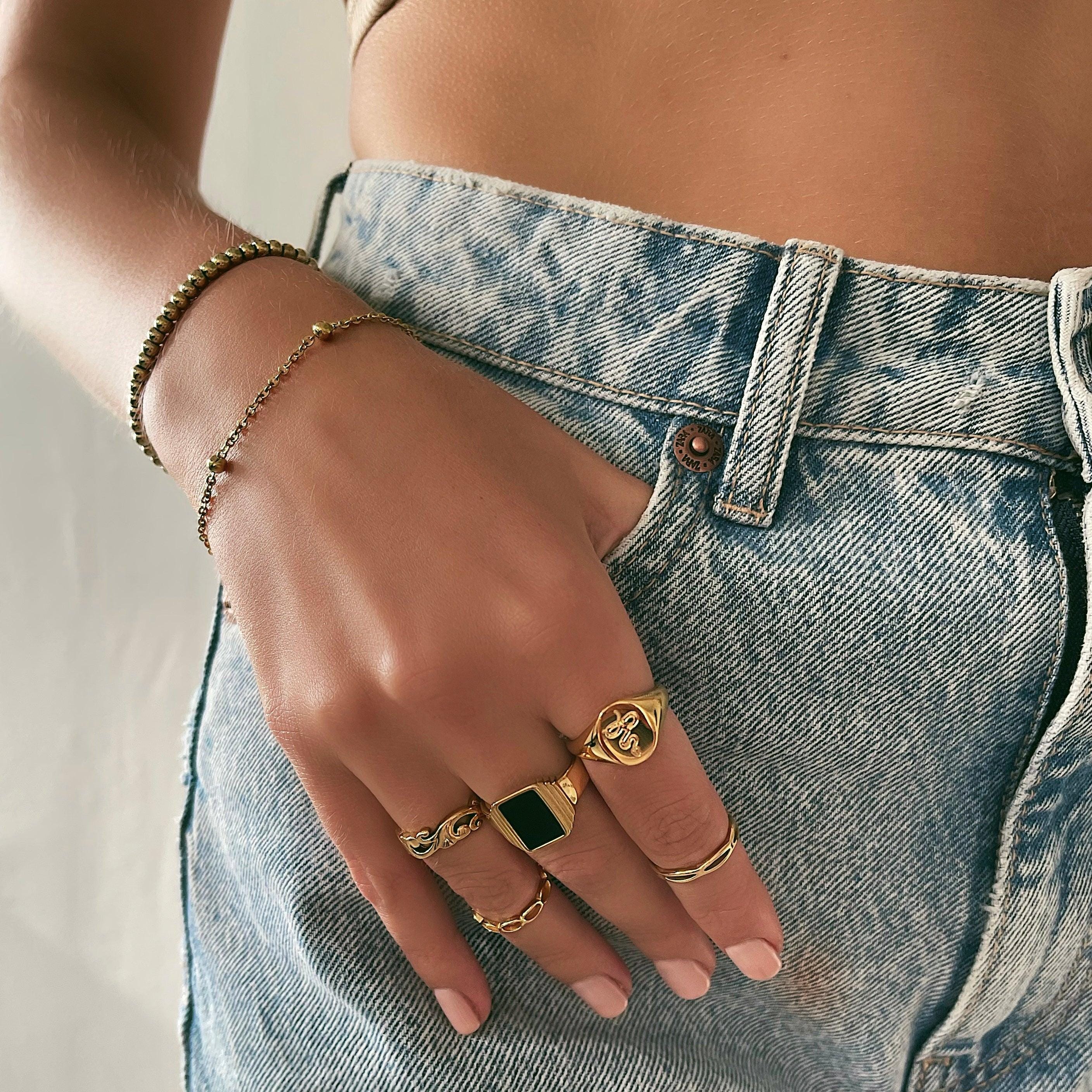 Dainty Ball Bracelet - Image 7