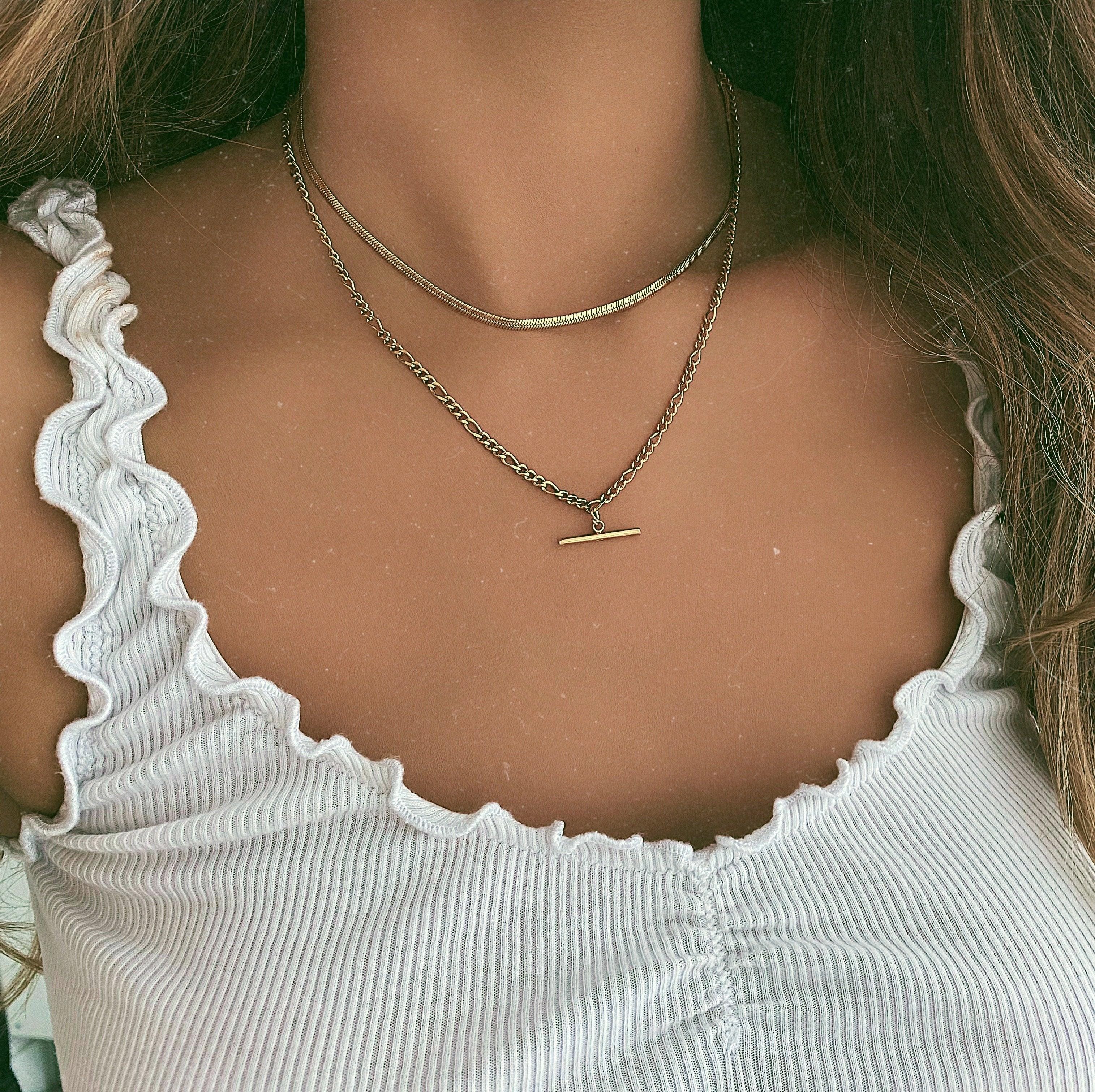 Dainty Herringbone Choker / Necklace - Image 10