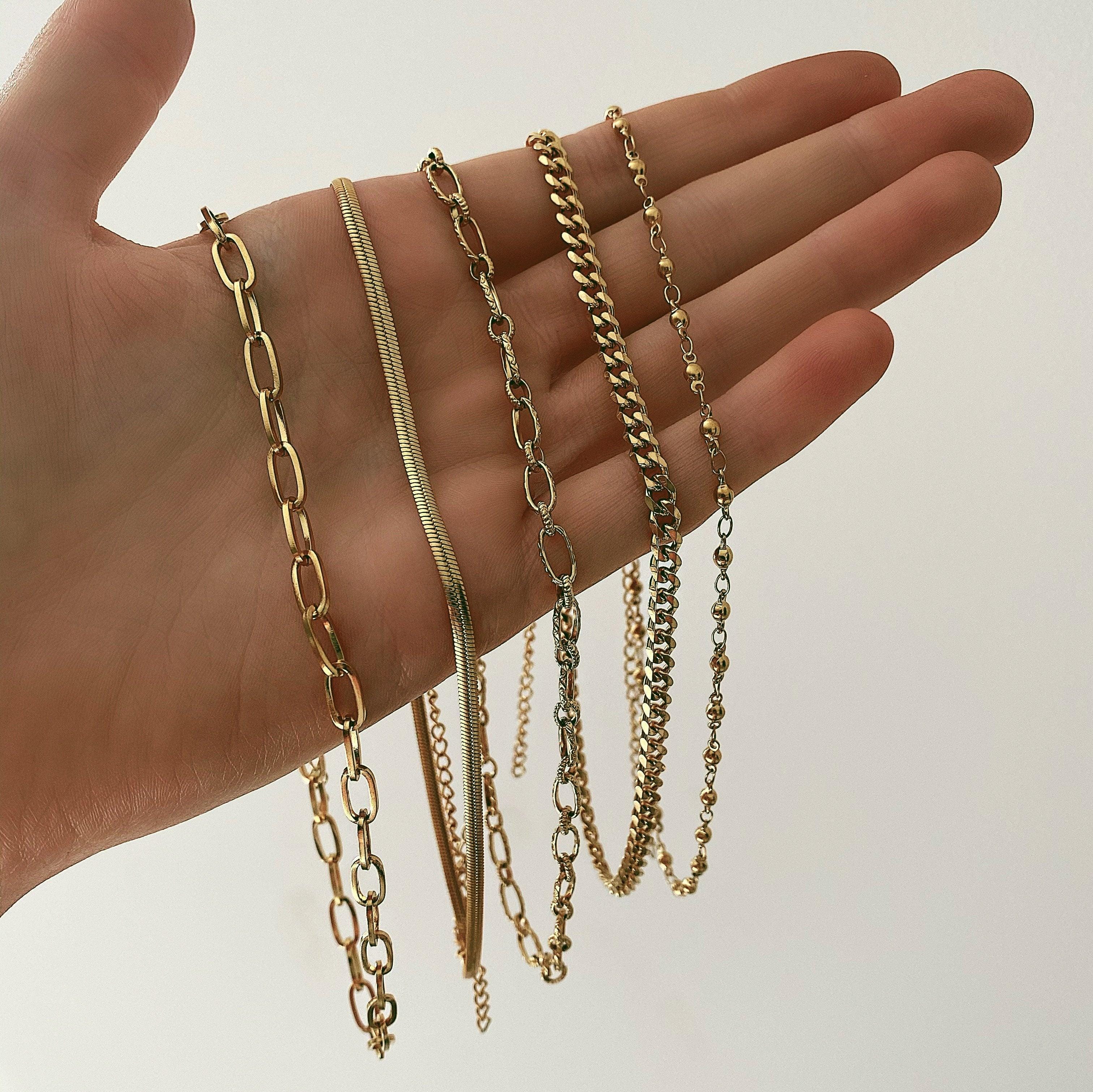 Dainty Herringbone Choker / Necklace - Image 12