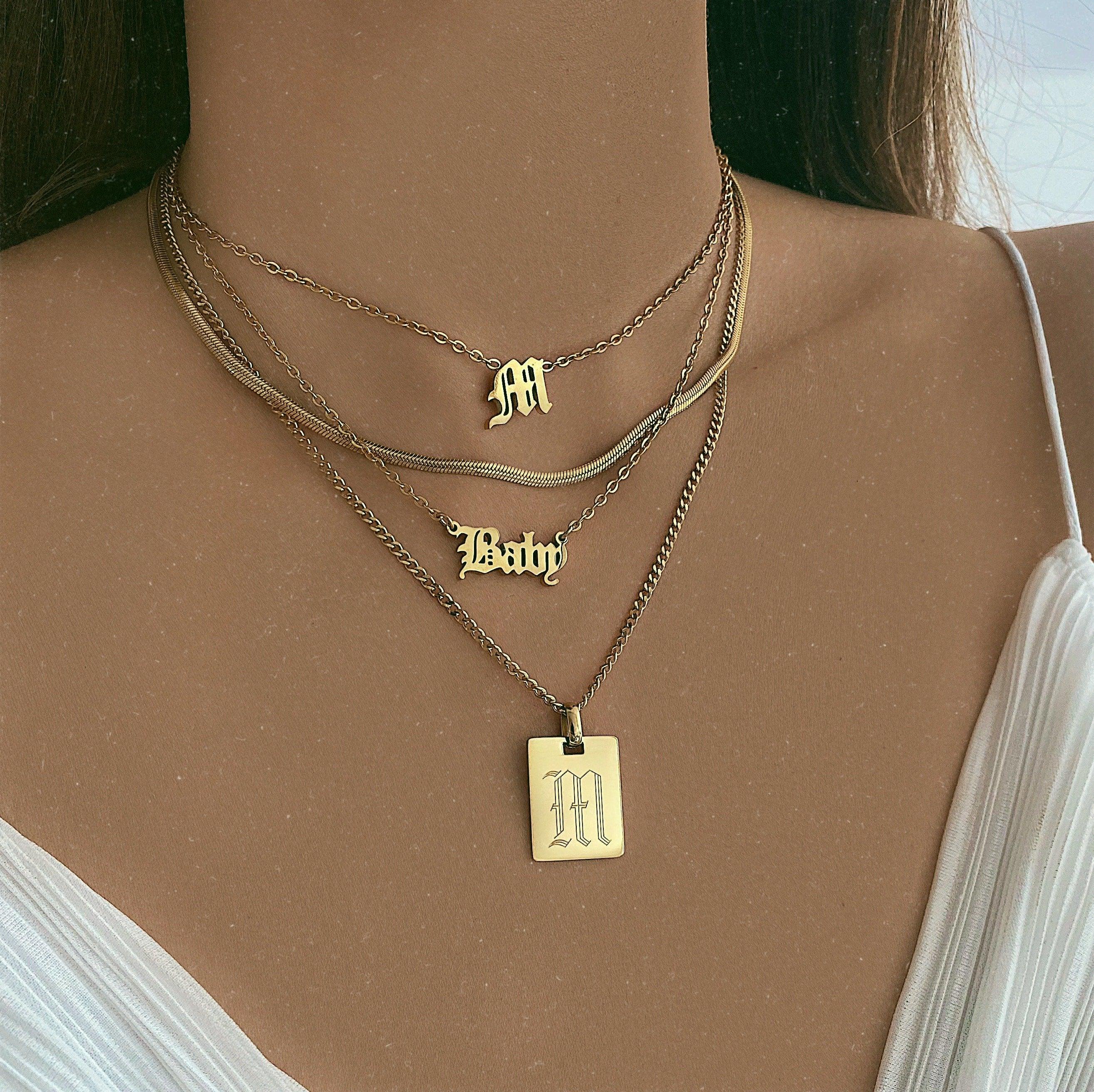 Dainty Herringbone Choker / Necklace - Image 3