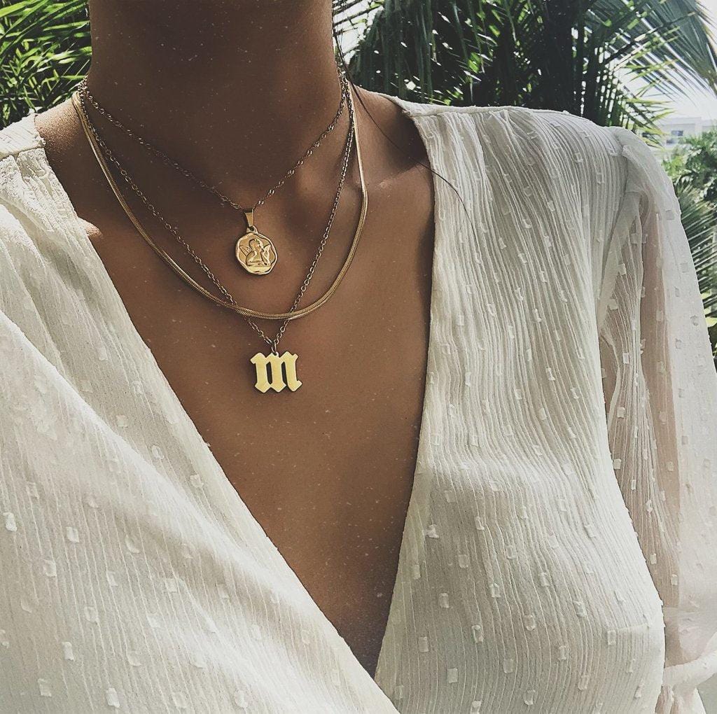 Dainty Herringbone Choker / Necklace - Image 5