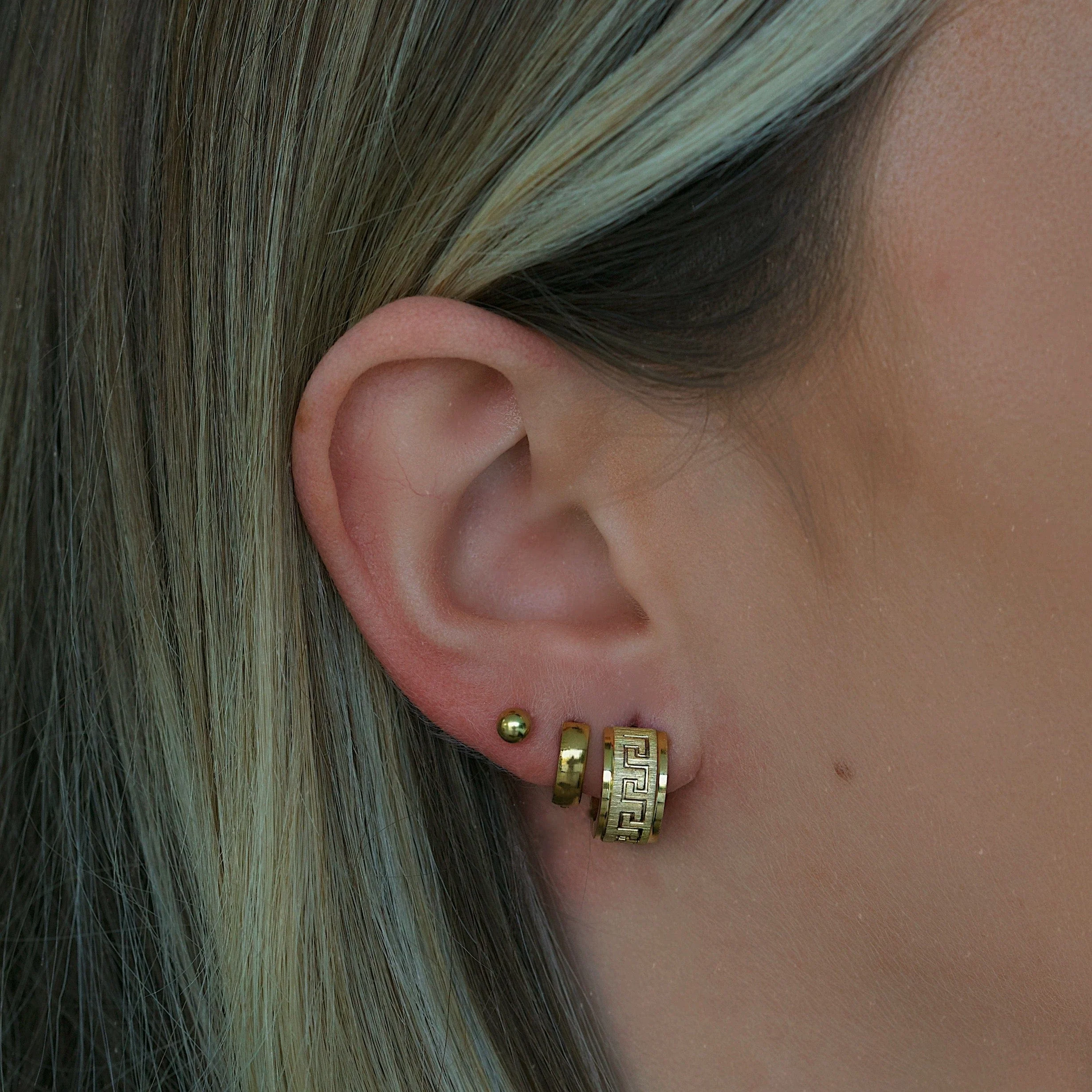Dot Stud Earrings - Image 3