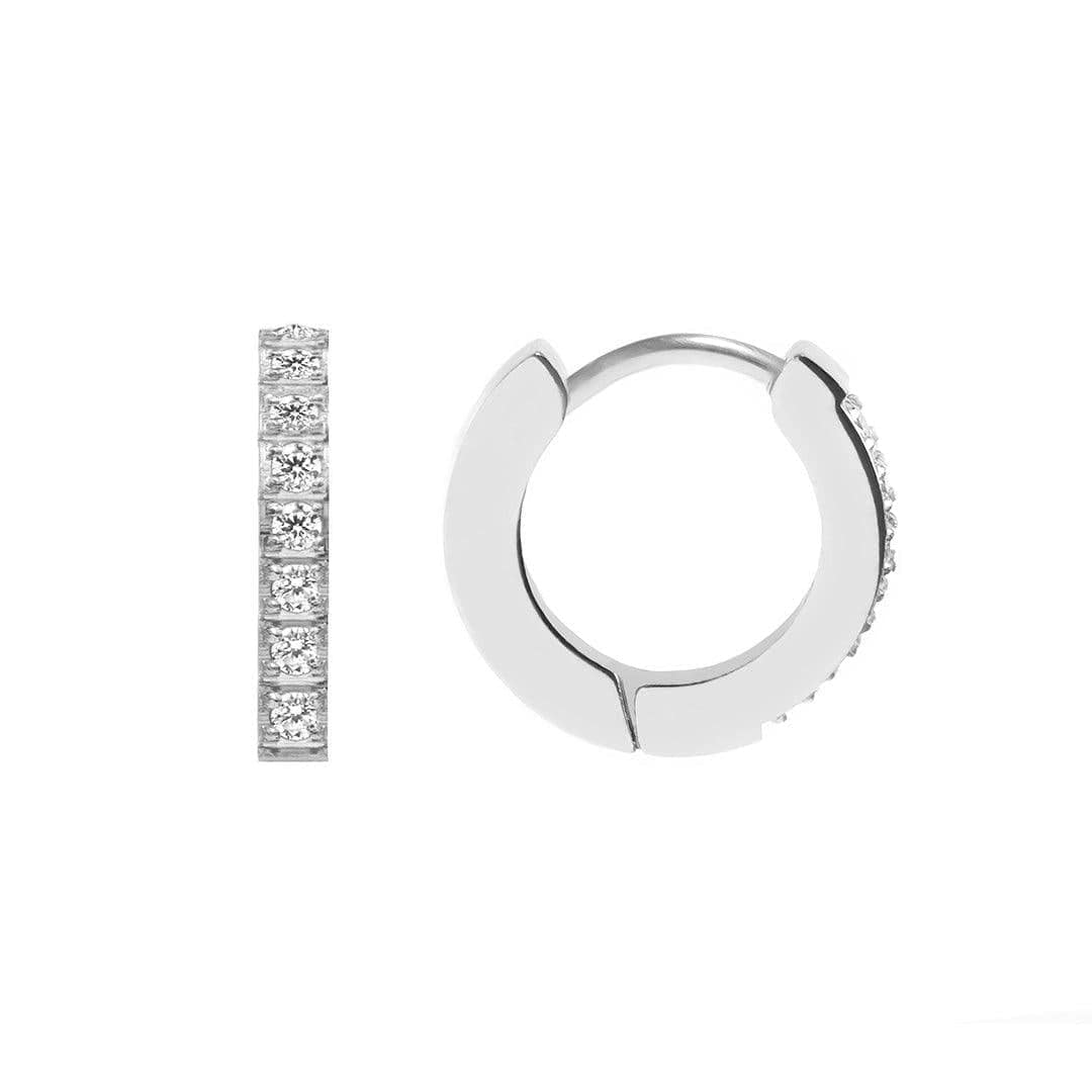 Lexi Huggie Hoop Earrings - Image 7
