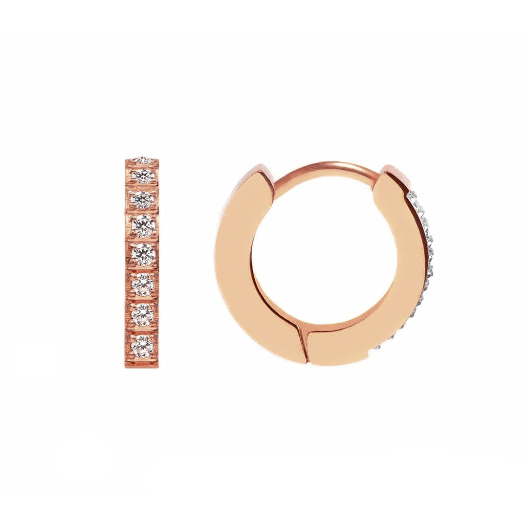 Lexi Huggie Hoop Earrings - Image 8