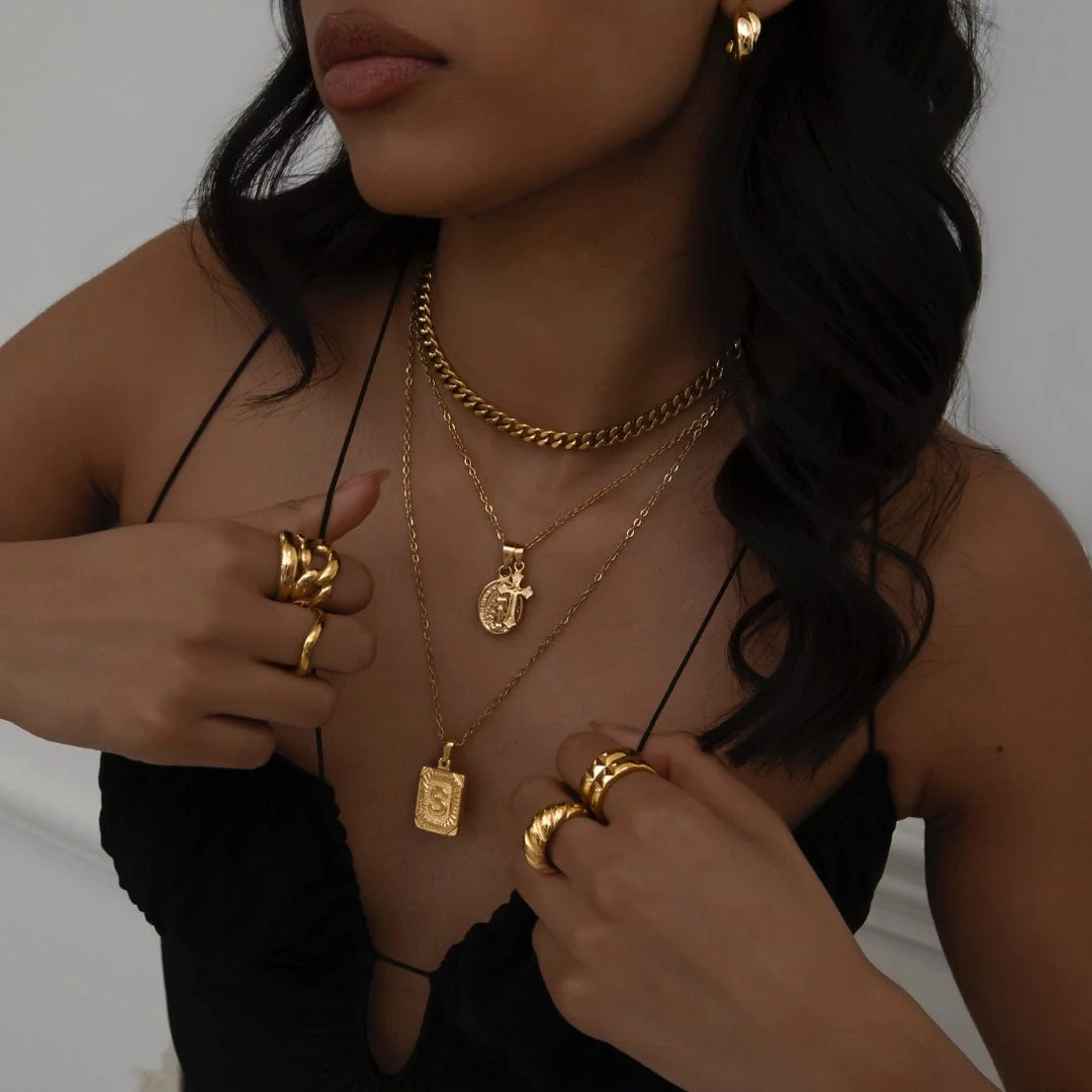 Luxe Initial Necklace - Image 4