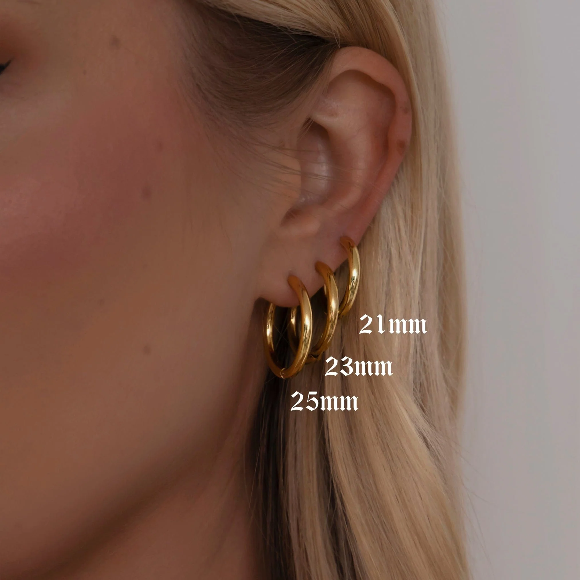 Milla Hoop Earrings - Image 3