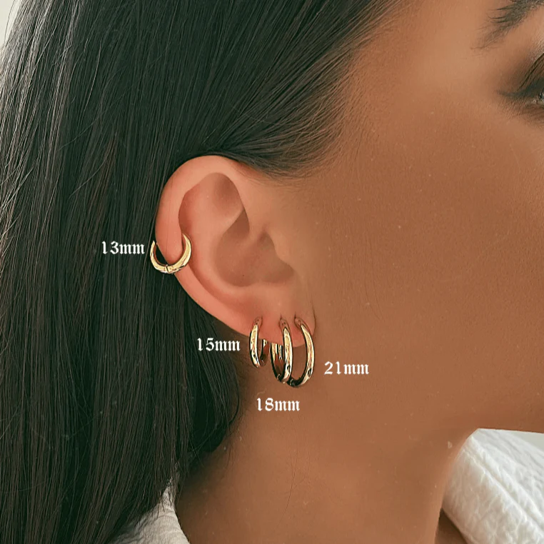 Milla Hoop Earrings - Image 6