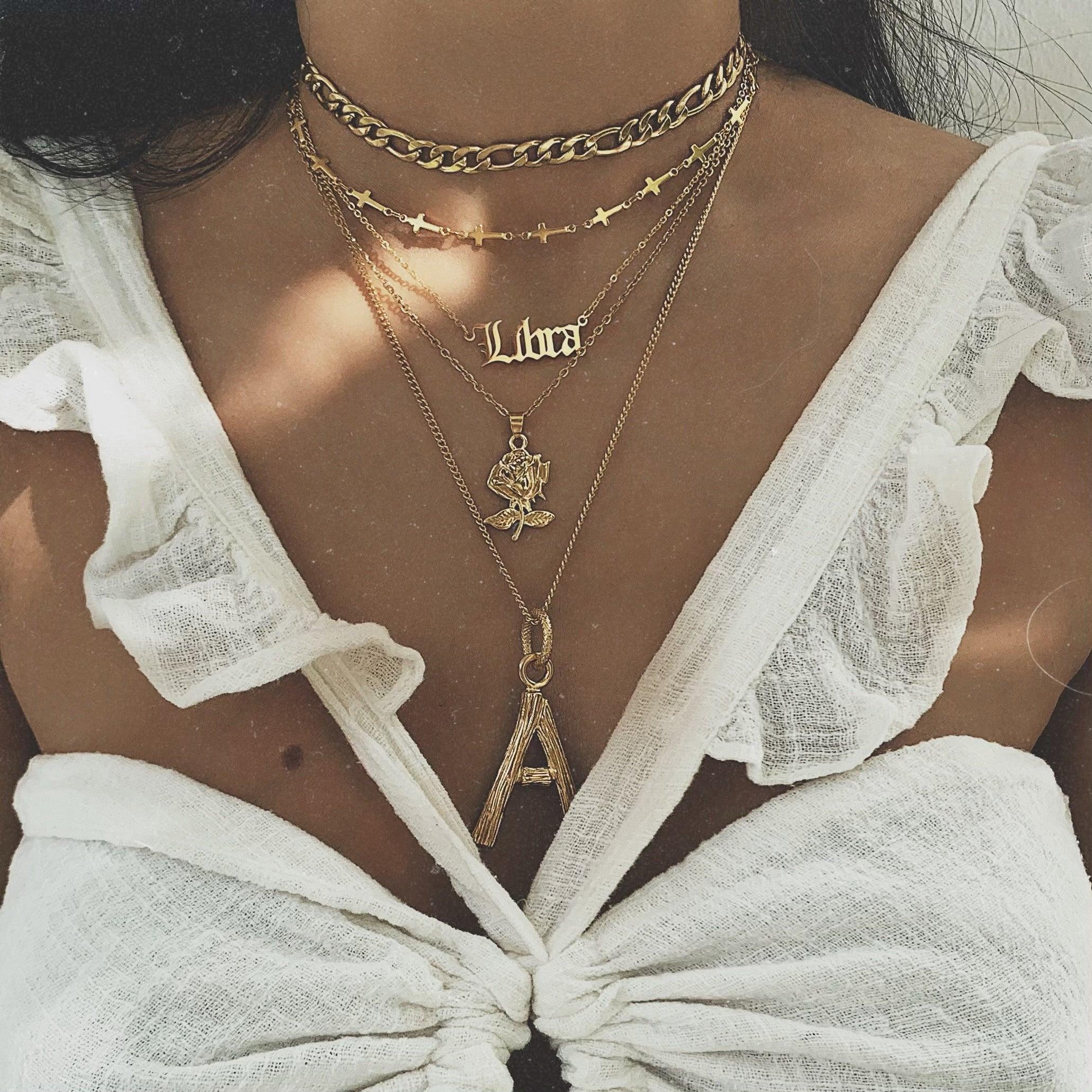 Old English Zodiac Necklace - Image 14