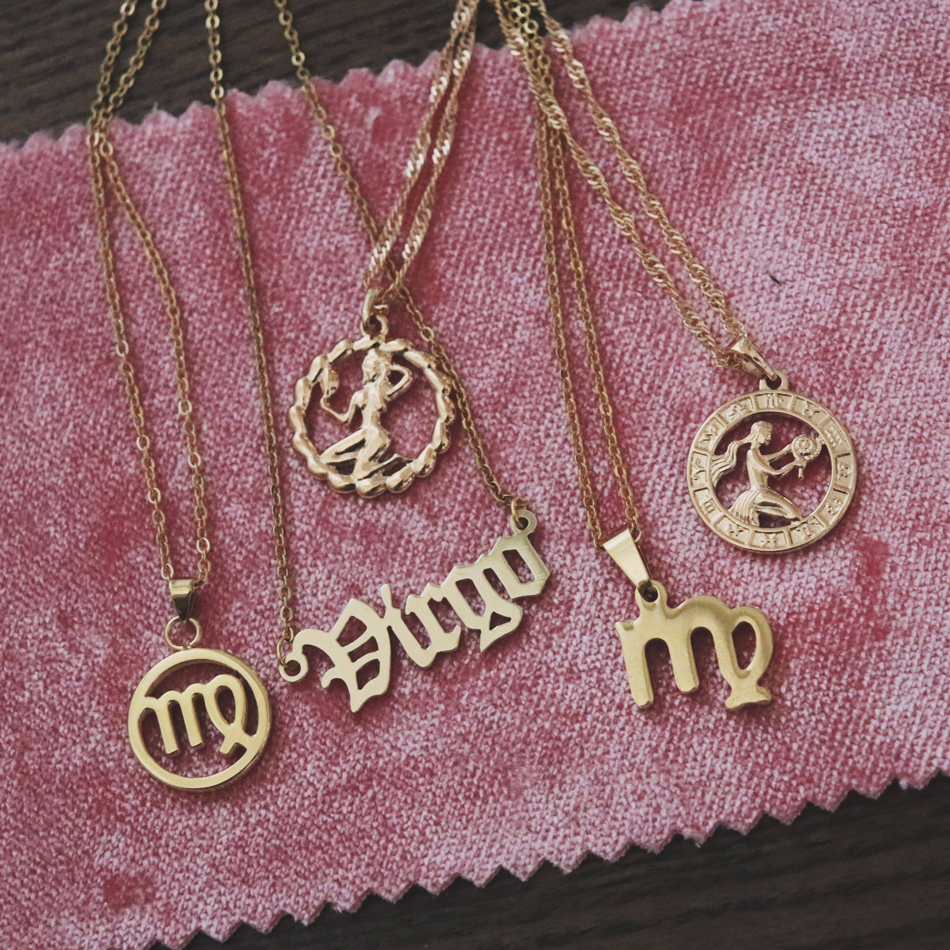 Old English Zodiac Necklace - Image 15