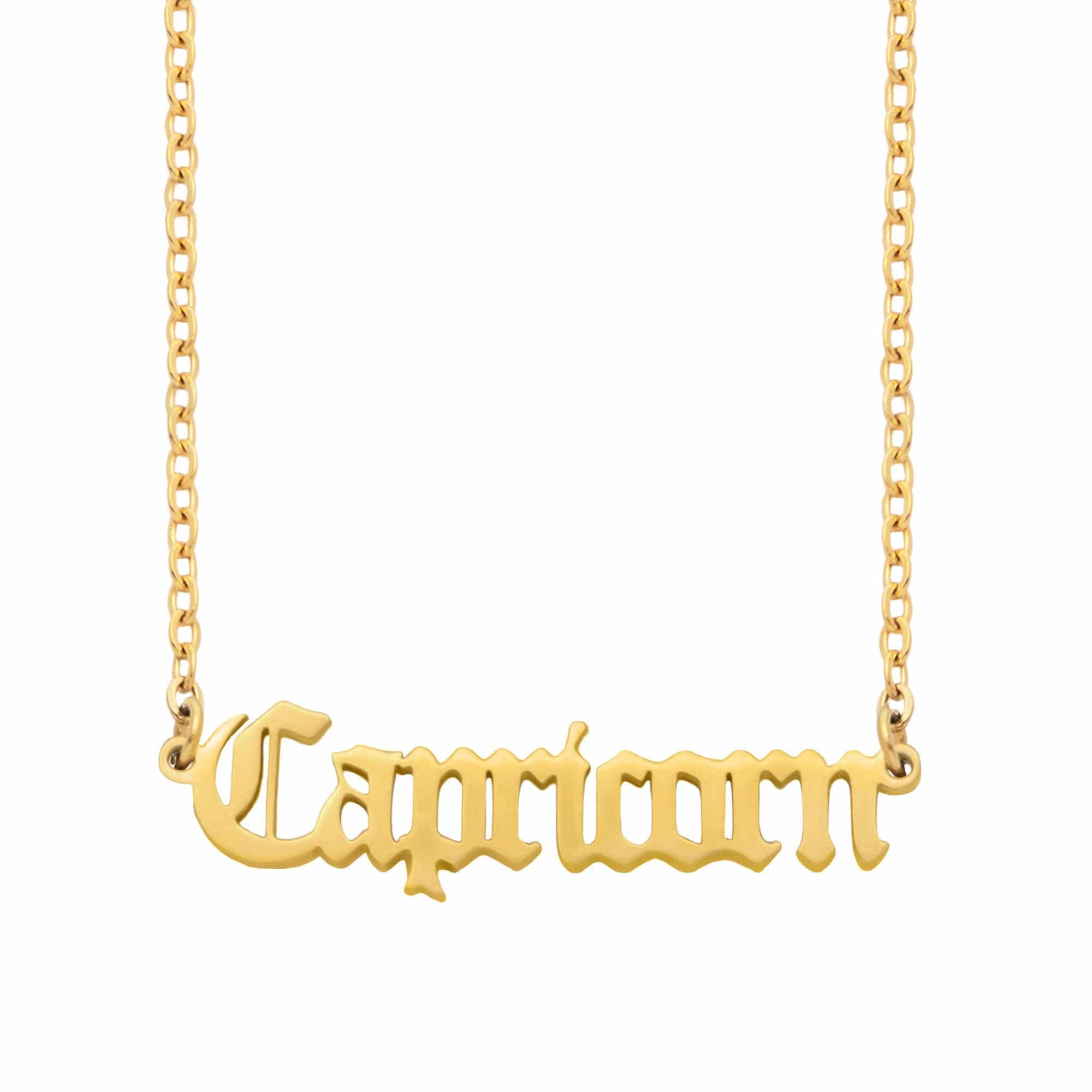Old English Zodiac Necklace - Image 18