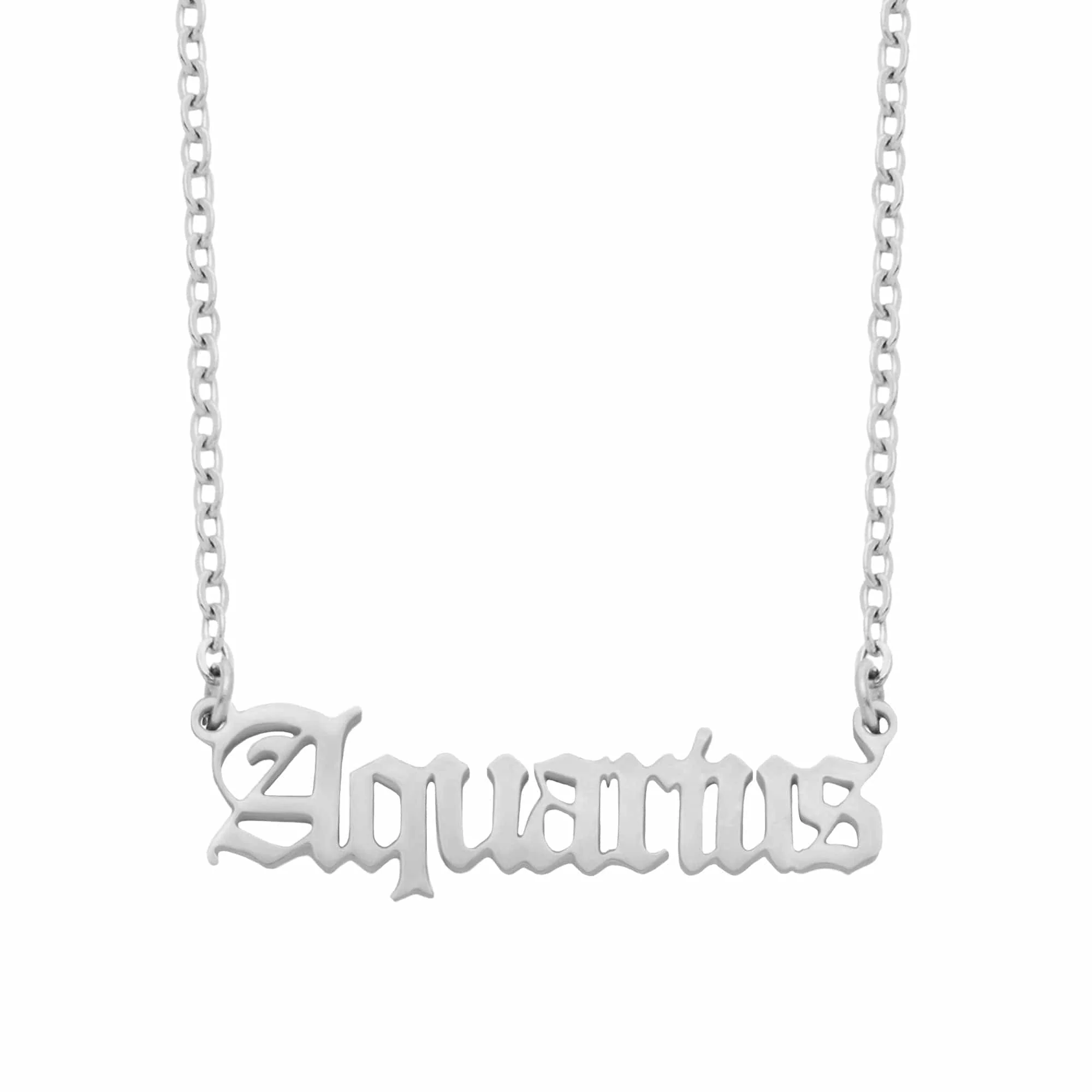 Old English Zodiac Necklace - Image 22