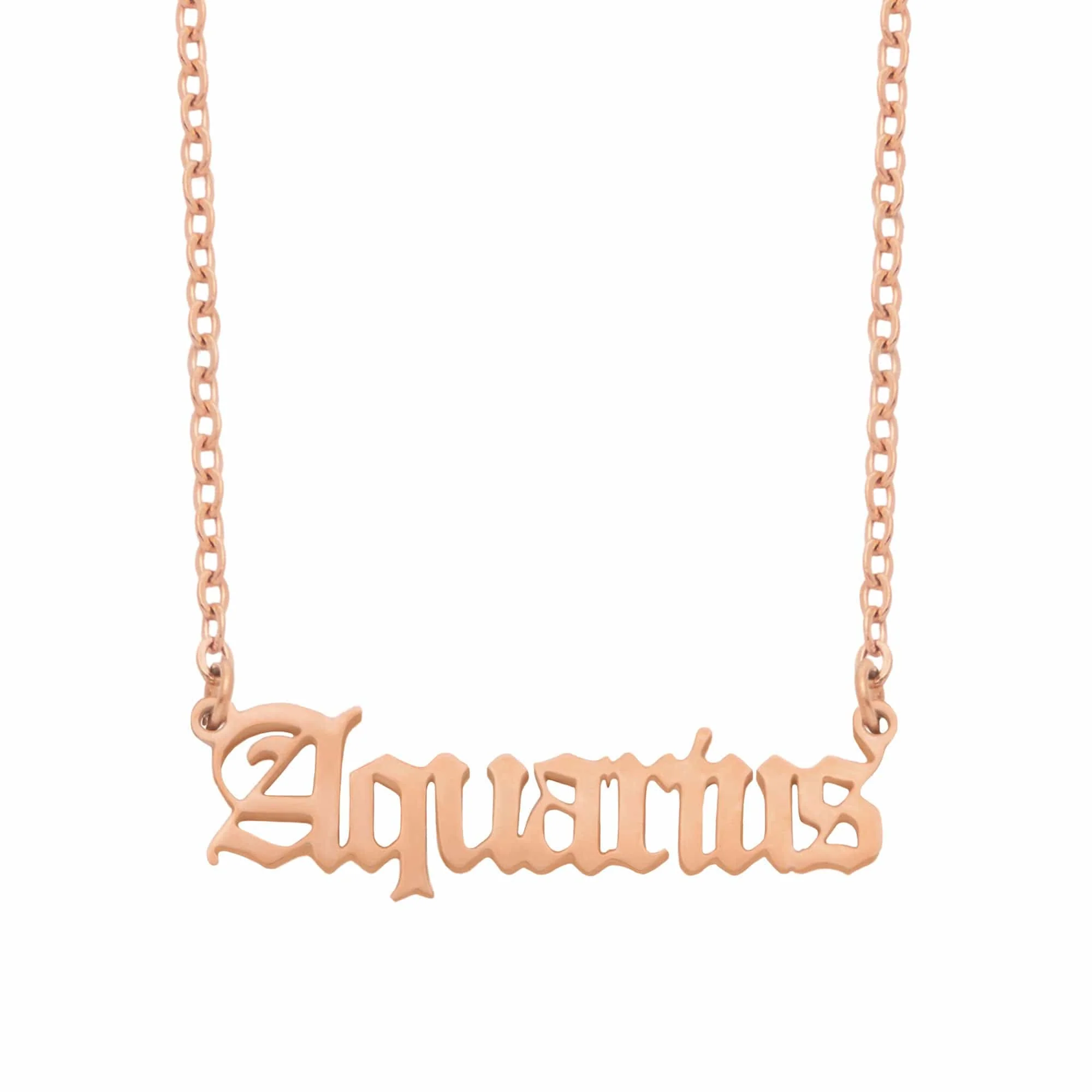 Old English Zodiac Necklace - Image 23