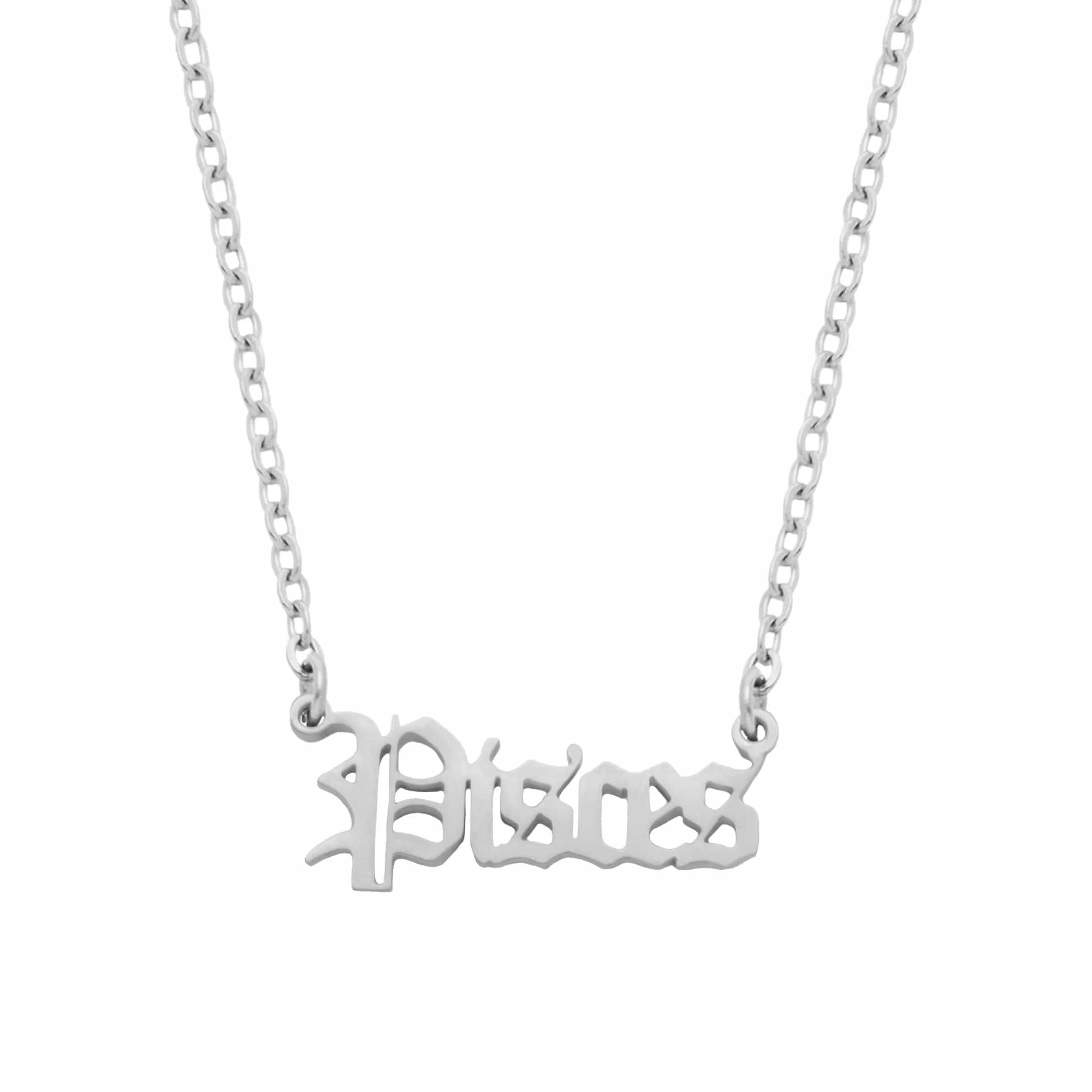 Old English Zodiac Necklace - Image 25