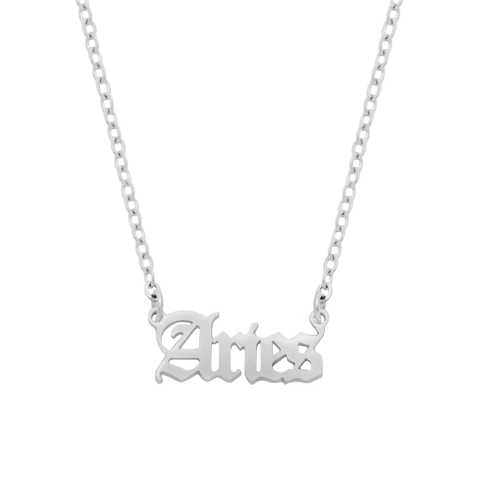 Old English Zodiac Necklace - Image 29