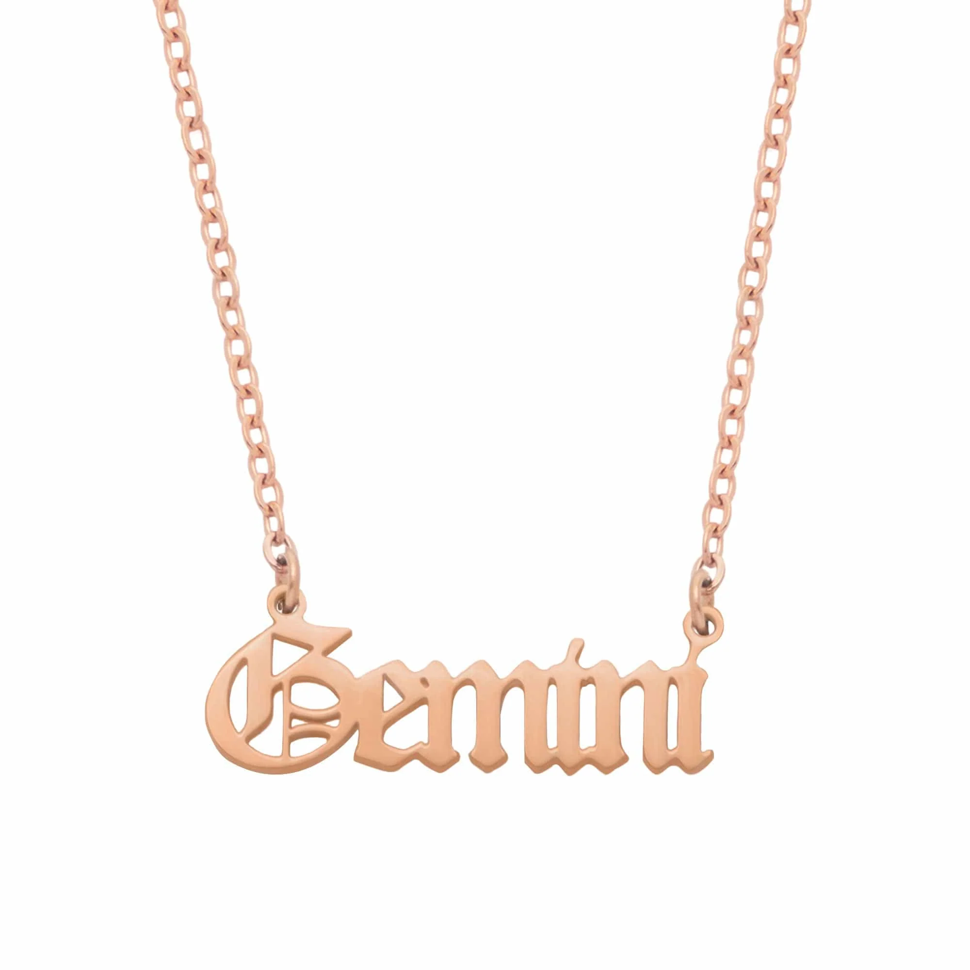 Old English Zodiac Necklace - Image 43