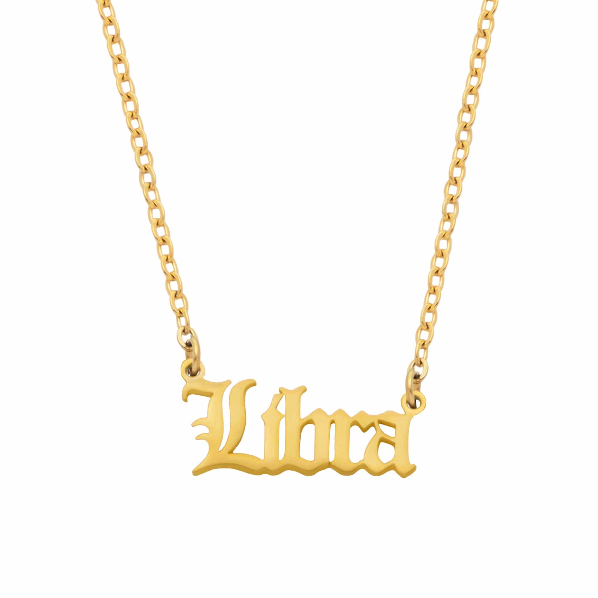 Old English Zodiac Necklace - Image 45