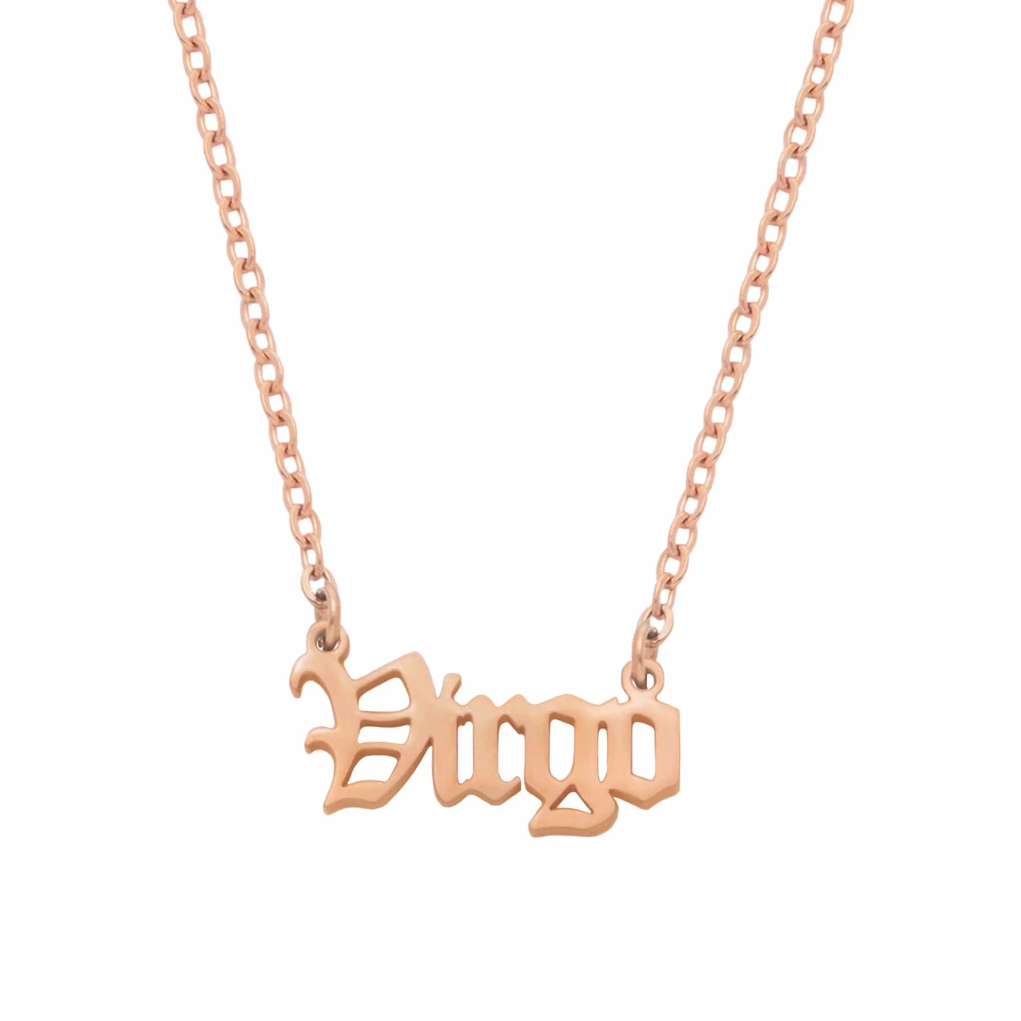 Old English Zodiac Necklace - Image 51