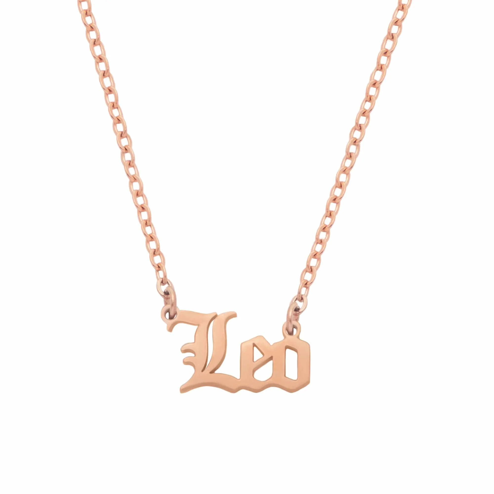 Old English Zodiac Necklace - Image 52