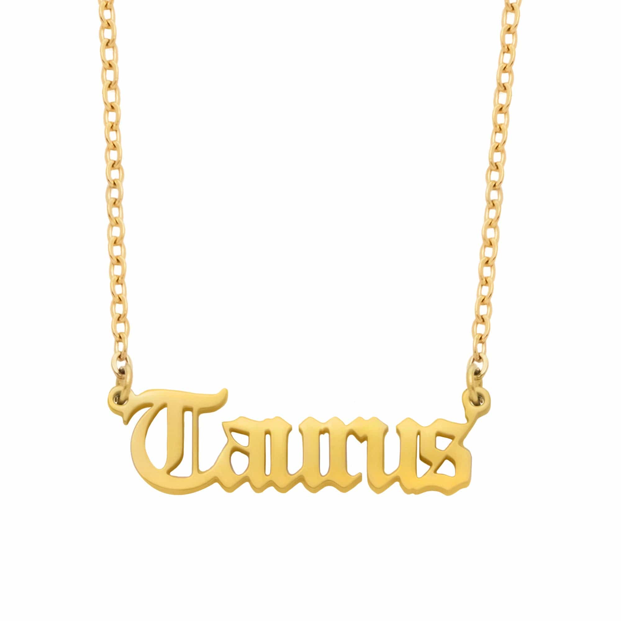Old English Zodiac Necklace - Image 53