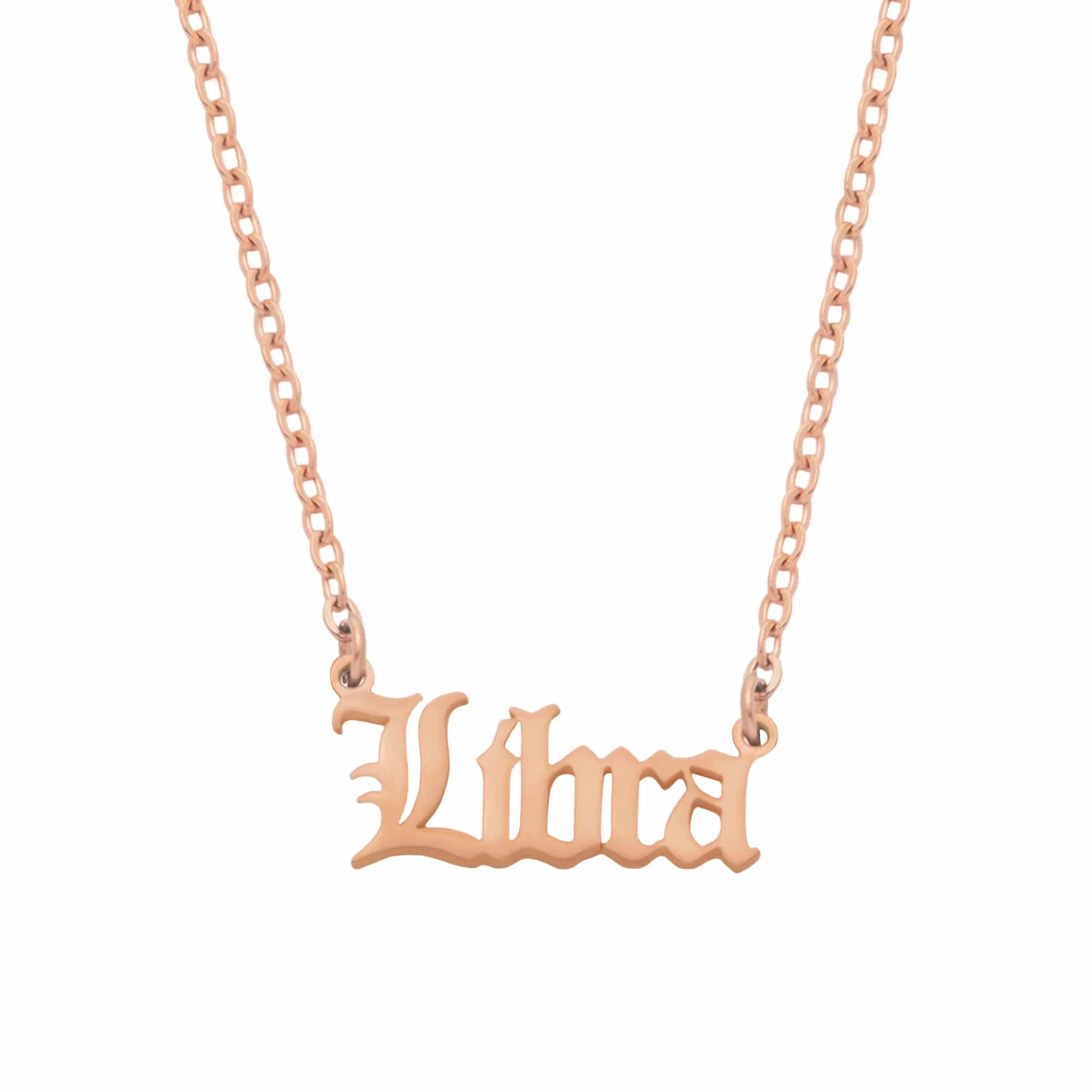 Old English Zodiac Necklace - Image 56