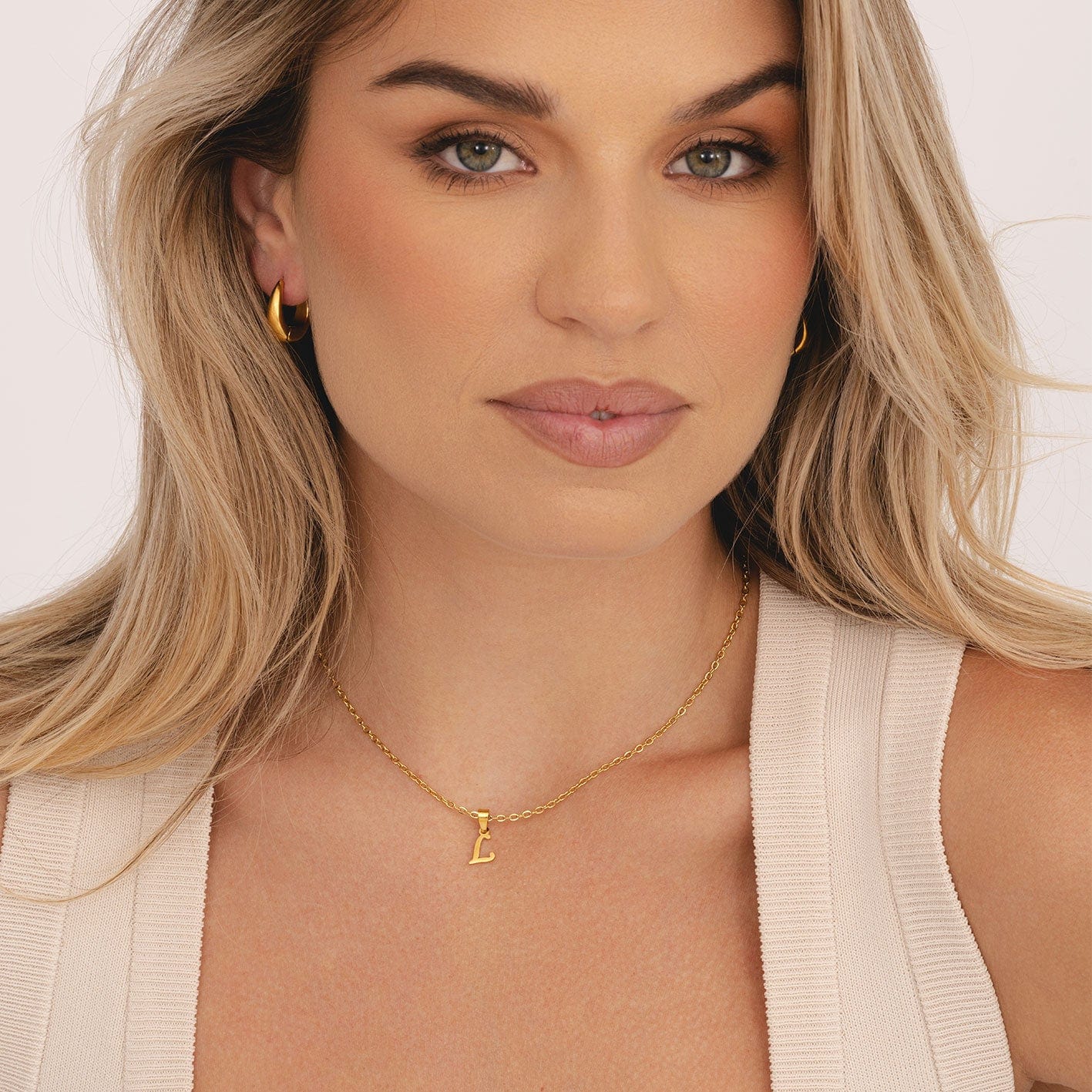 Petite Initial Choker / Necklace - Image 3