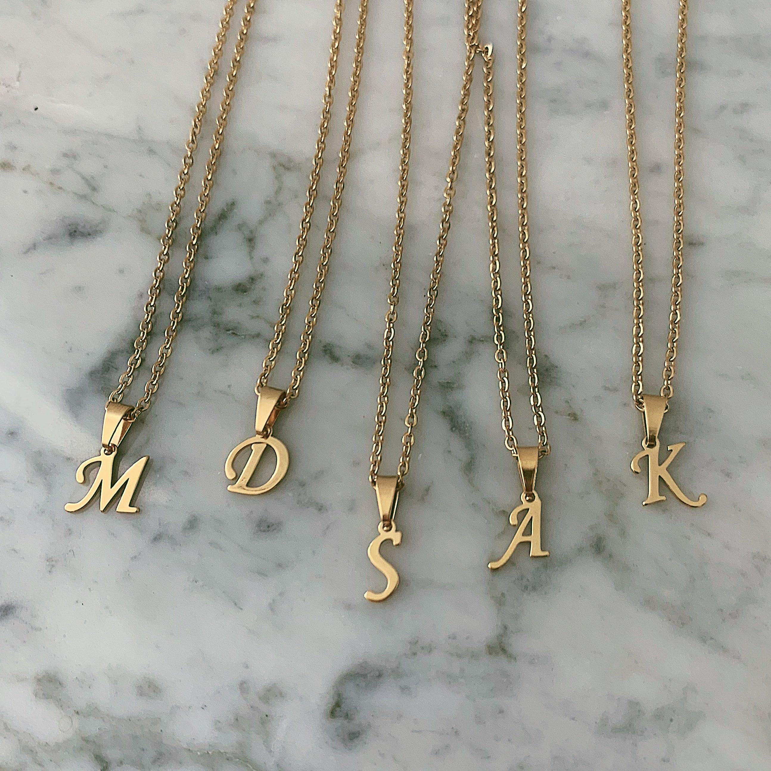Petite Initial Choker / Necklace - Image 7