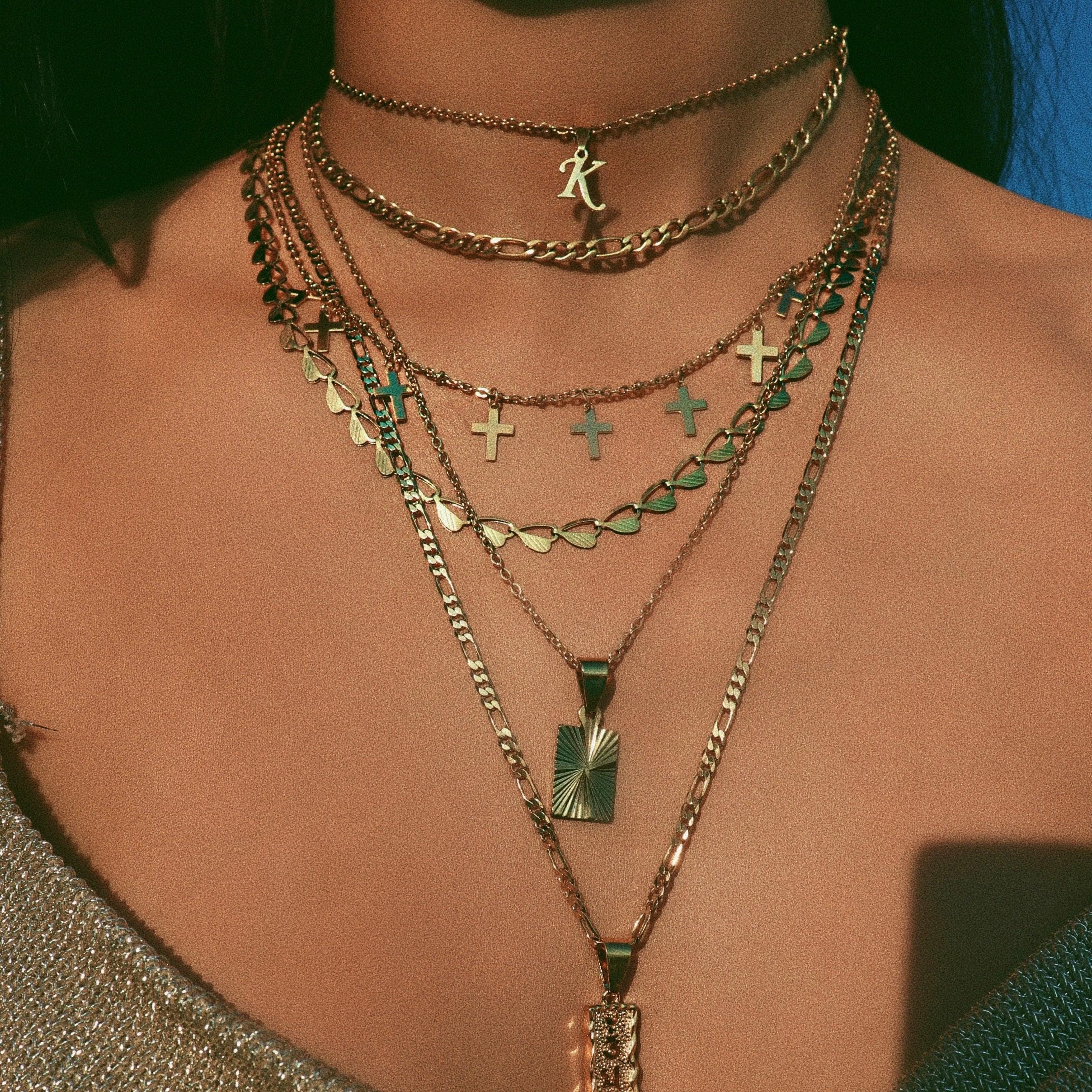 Petite Initial Choker / Necklace - Image 8