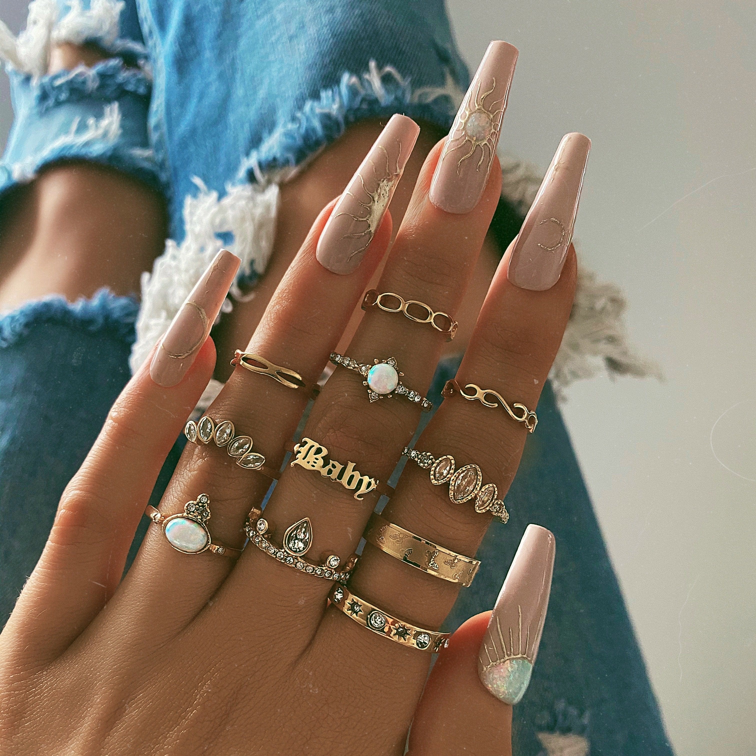Posie Butterfly Ring - Image 8