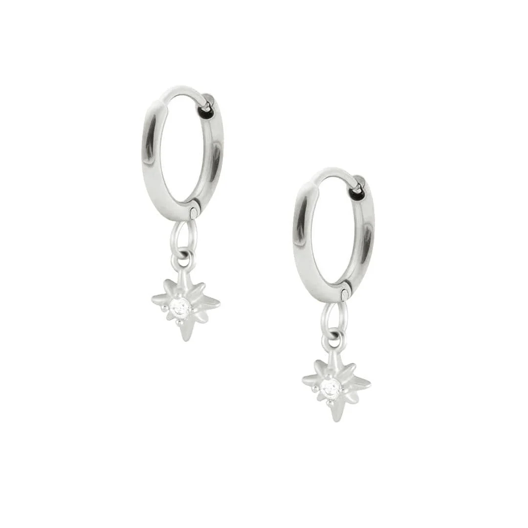 Radiance Star Hoop Earrings - Image 11