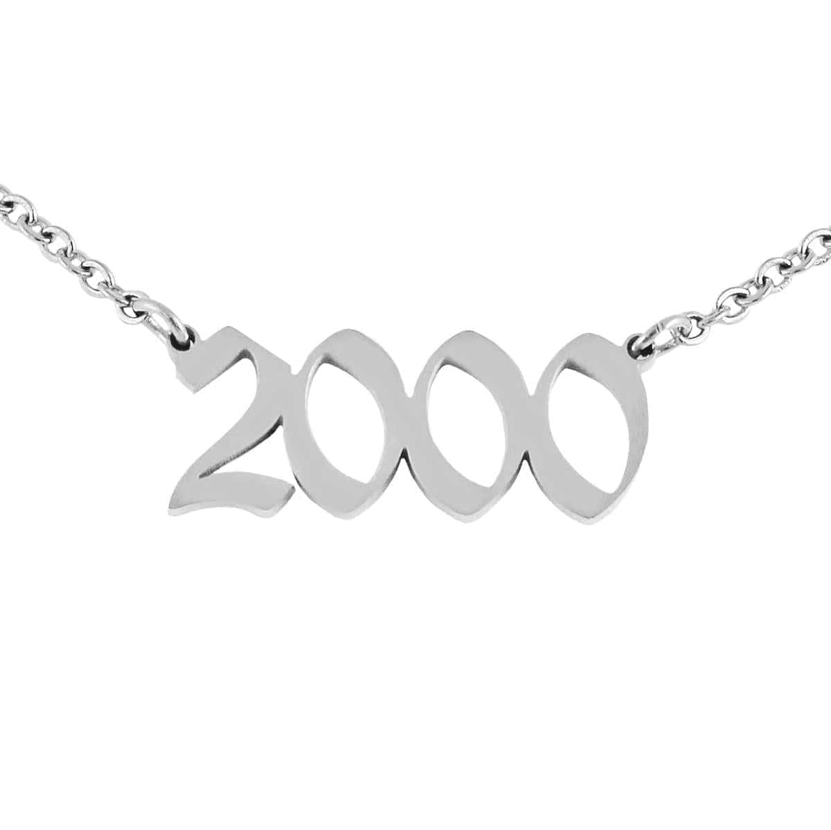 Script Year Choker Necklace - Image 20