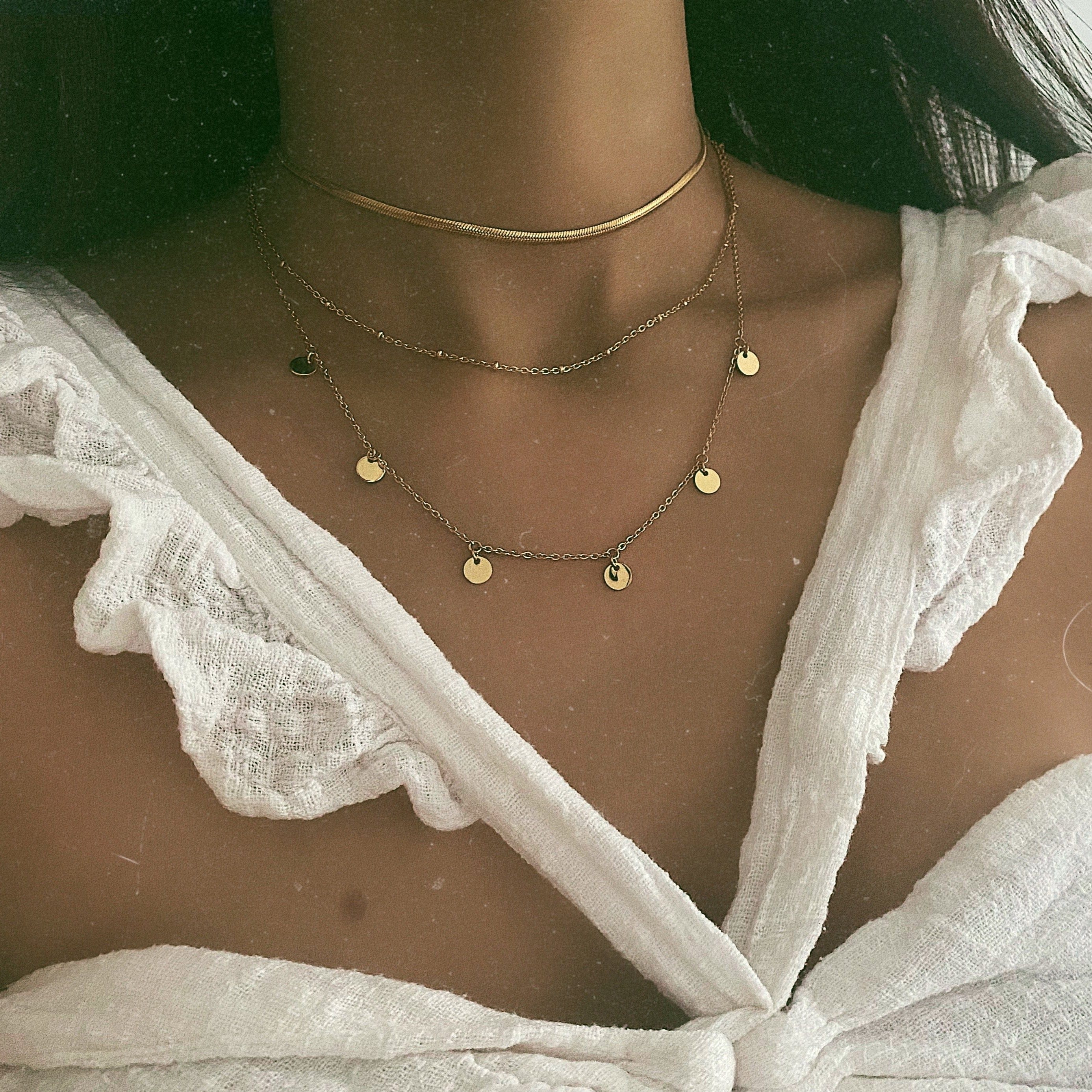 Thea Layered Necklace - Image 3