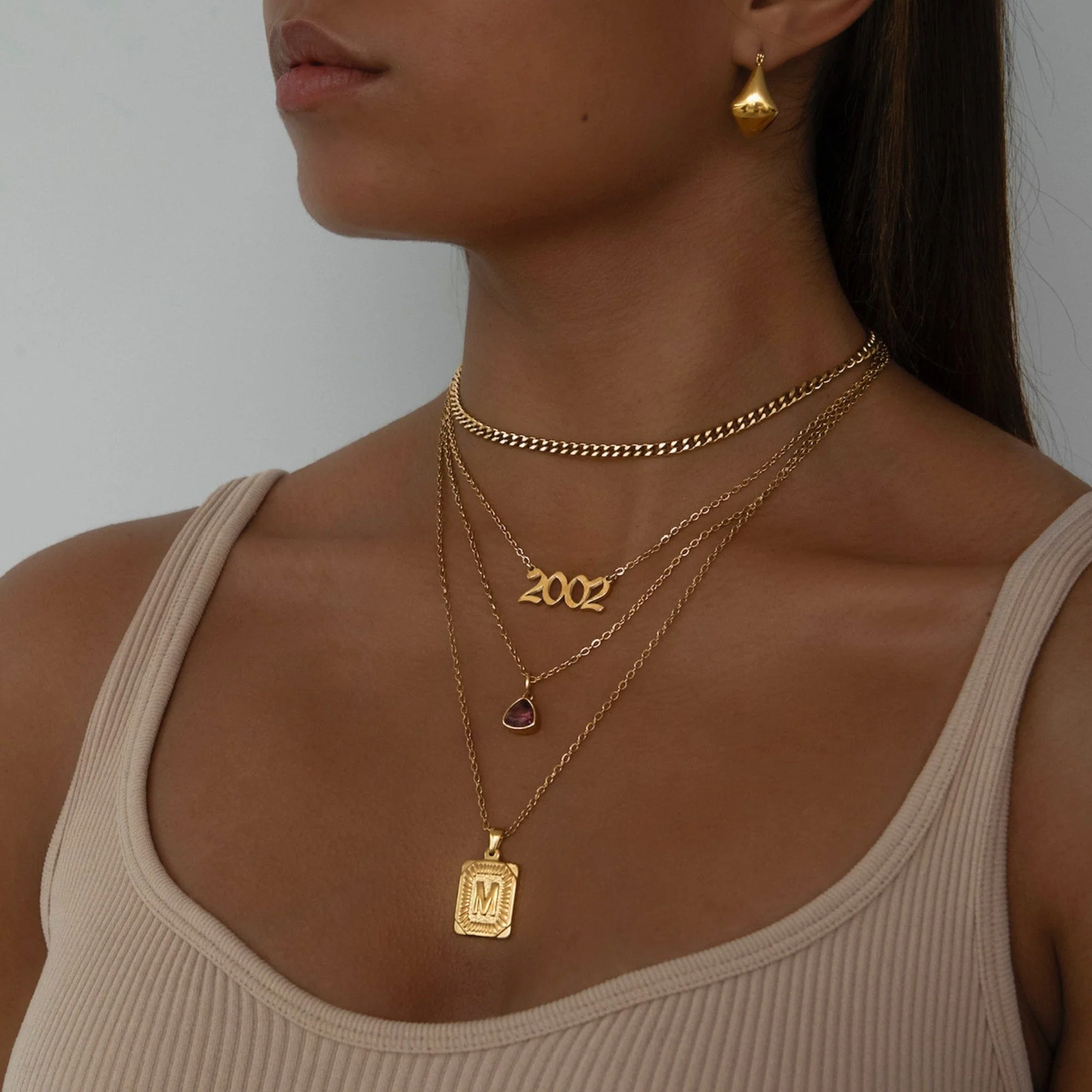 Trio Birthstone Necklace - Image 7